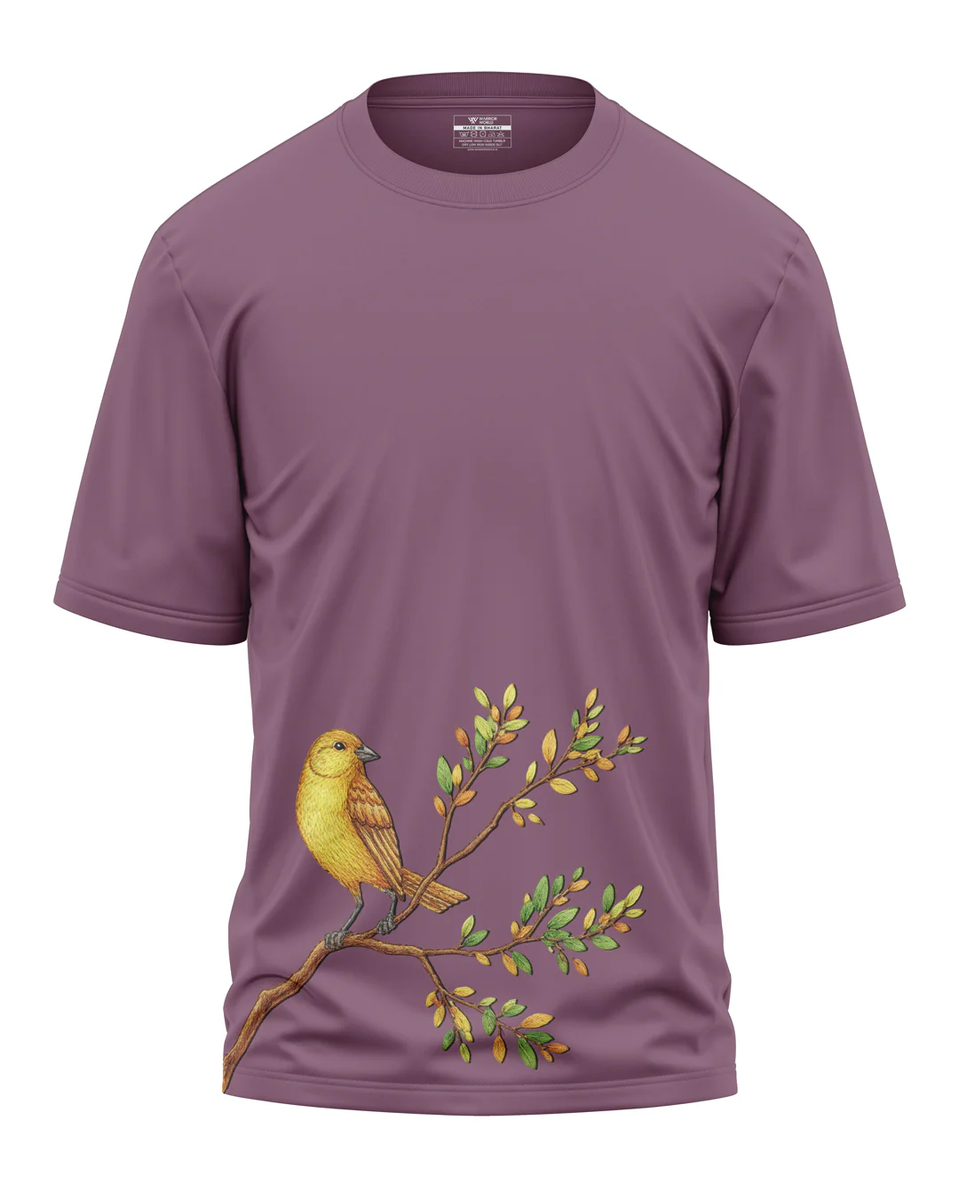 Golden Finch Branch Oversized T-Shirt - Image 2