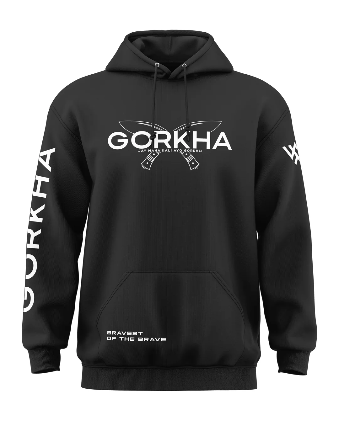 Gorkha Regt Classic Hoodie - Image 2