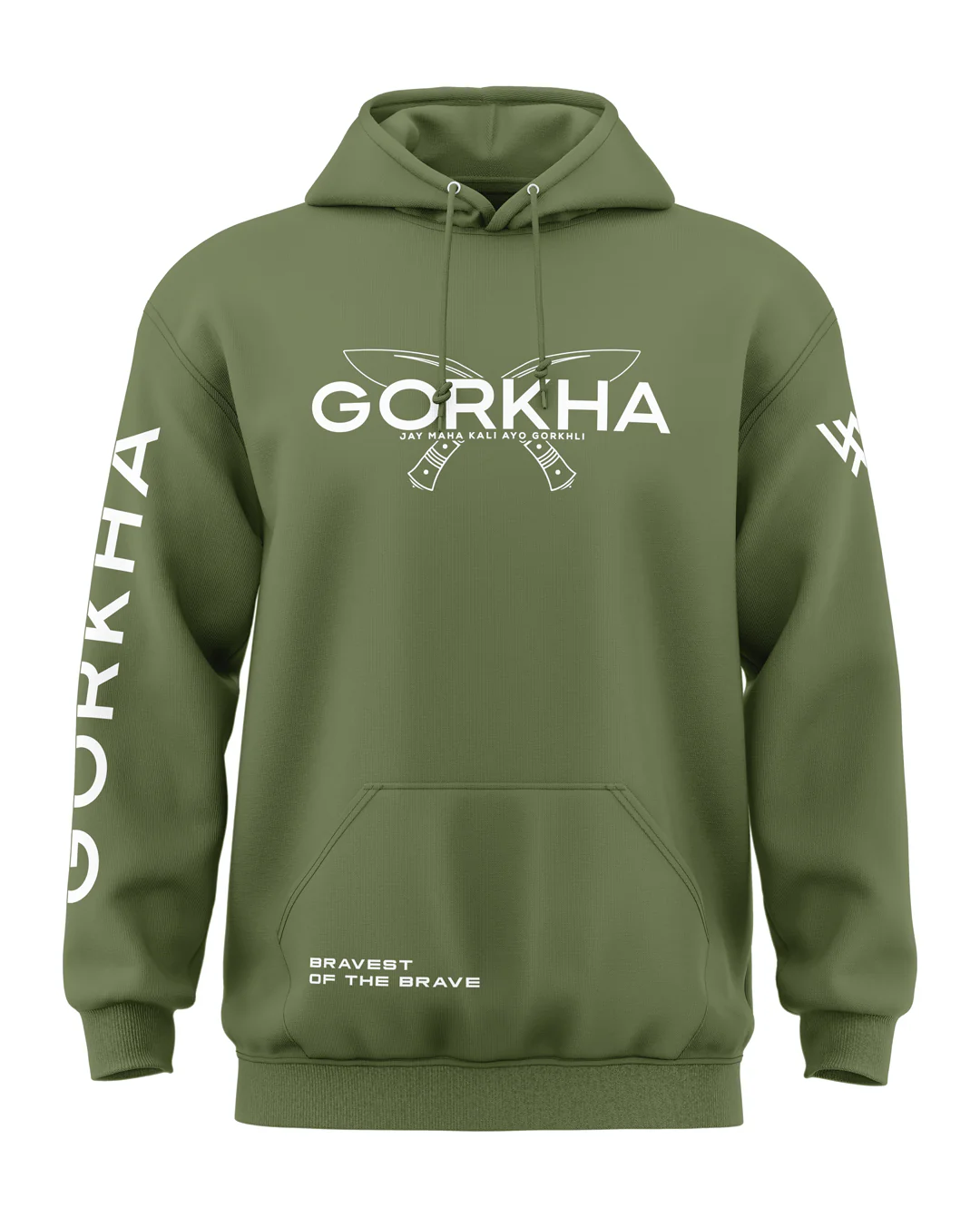 Gorkha Regt Classic Hoodie - Image 4