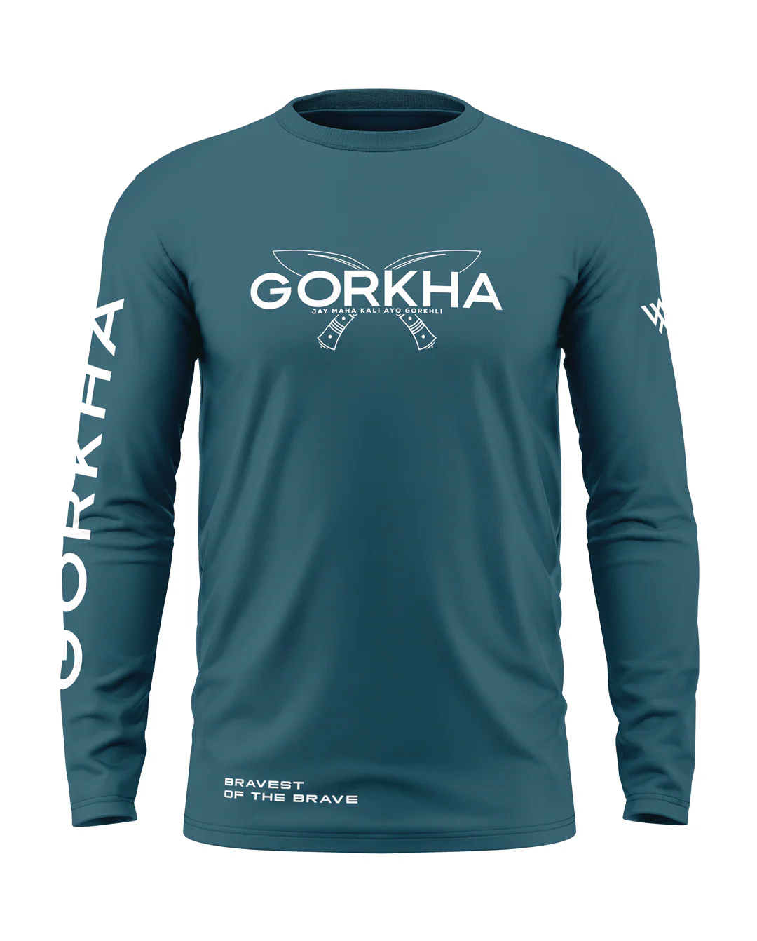 Gorkha Regt Cotton Full Sleeve T-shirt - Image 2