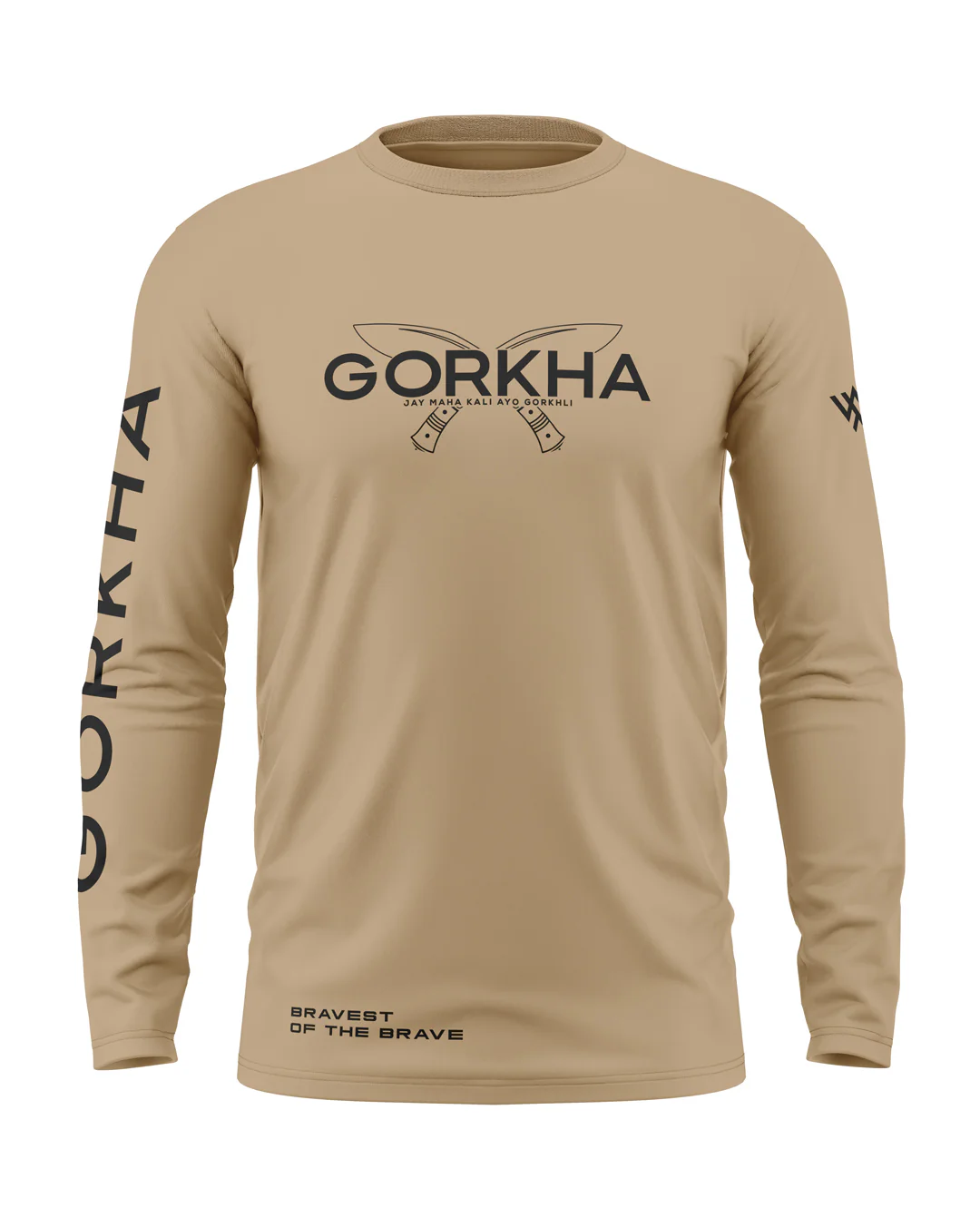 Gorkha Regt Cotton Full Sleeve T-shirt - Image 5