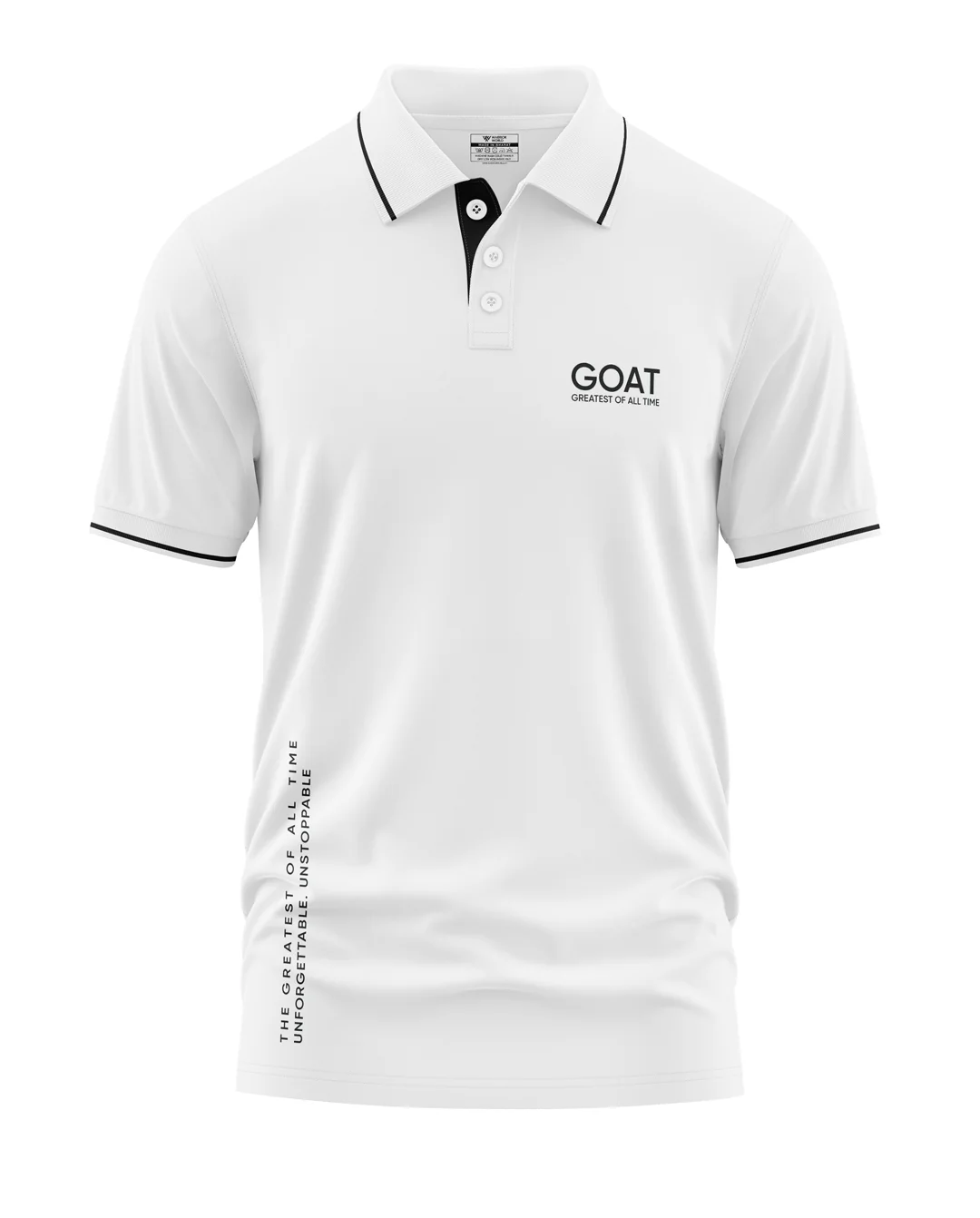 Greast Of All Time Polo Collar T-Shirt - Image 4