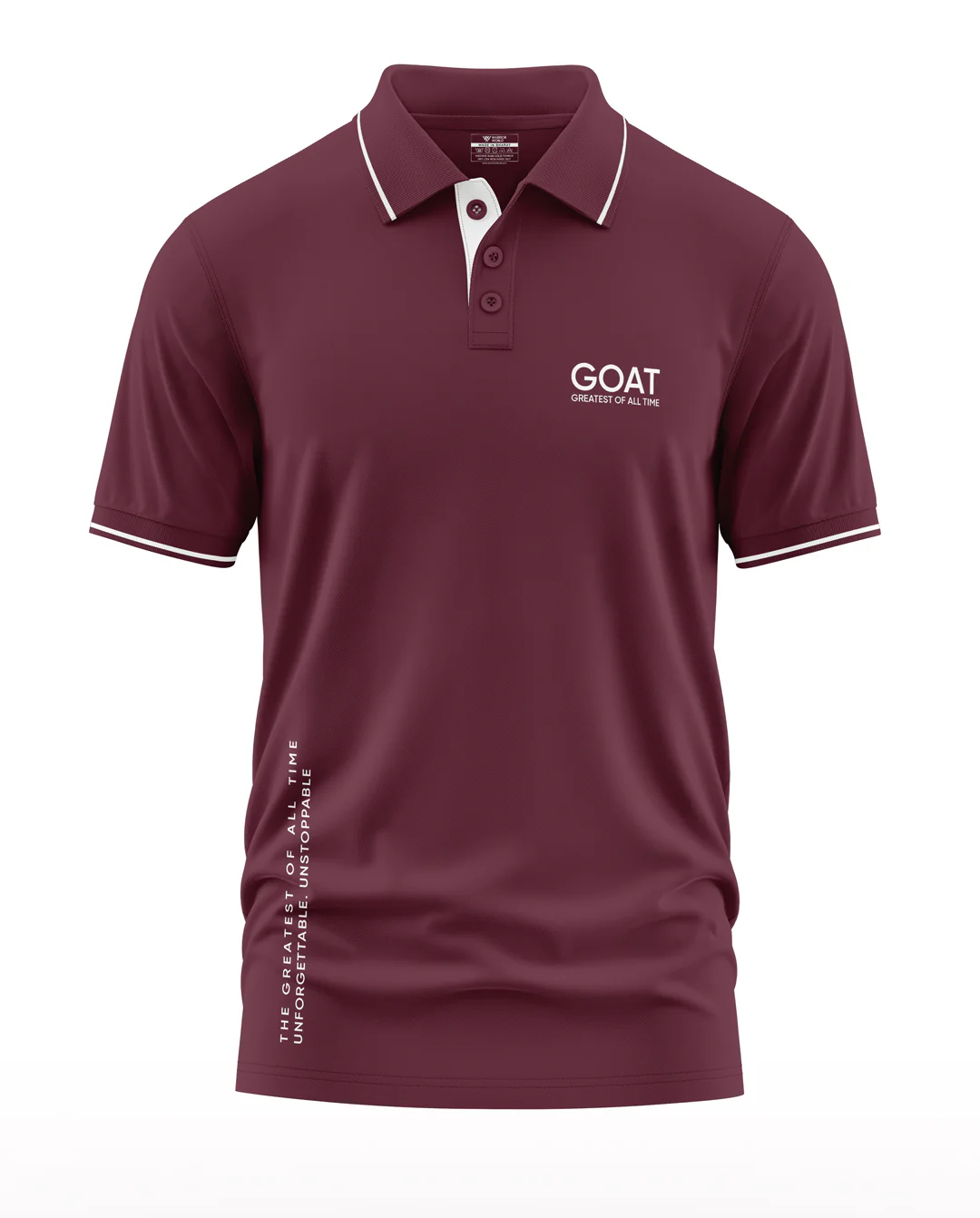 Greast Of All Time Polo Collar T-Shirt - Image 5