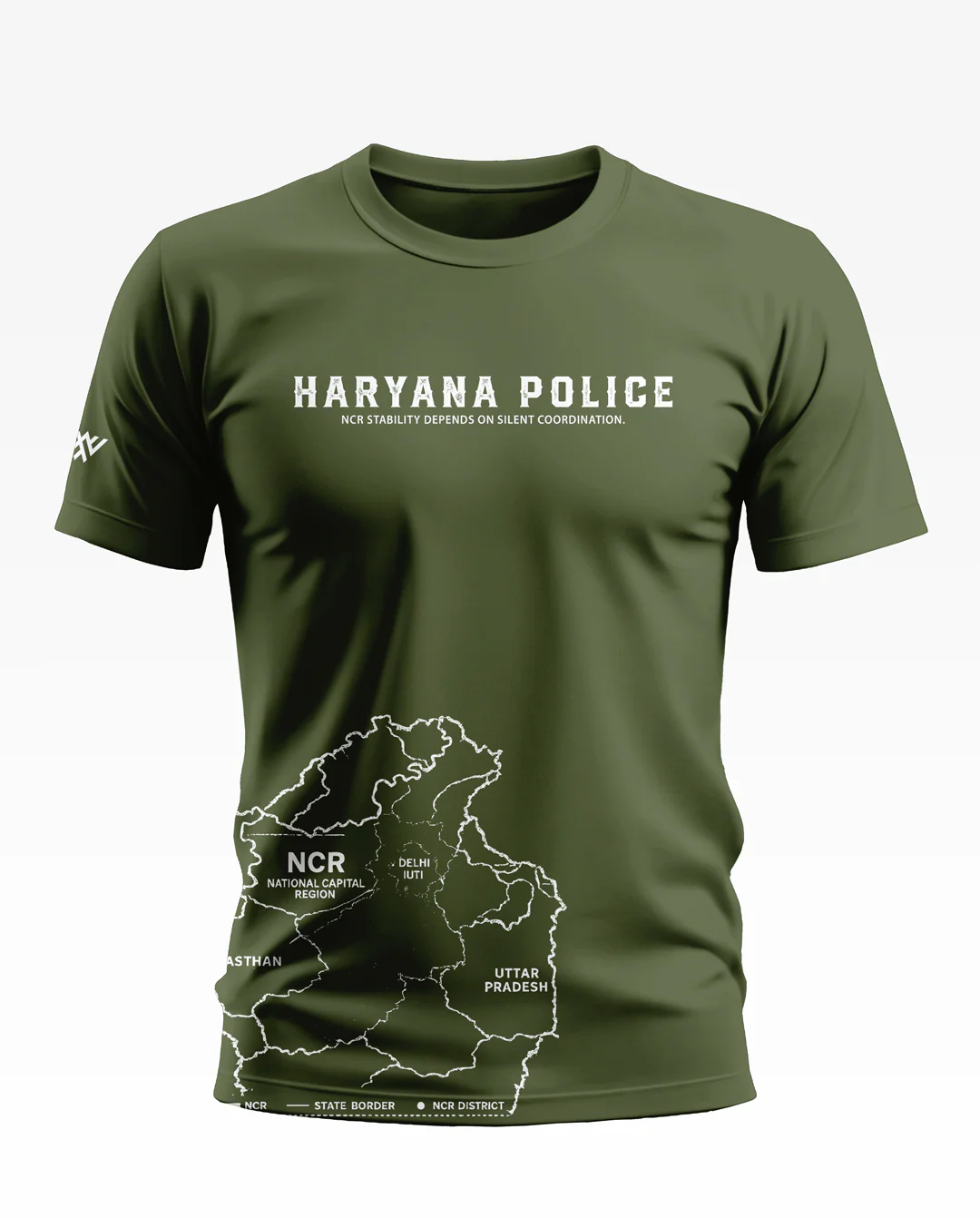 Hariyana Police Soft Cotton T-shirt - Image 2