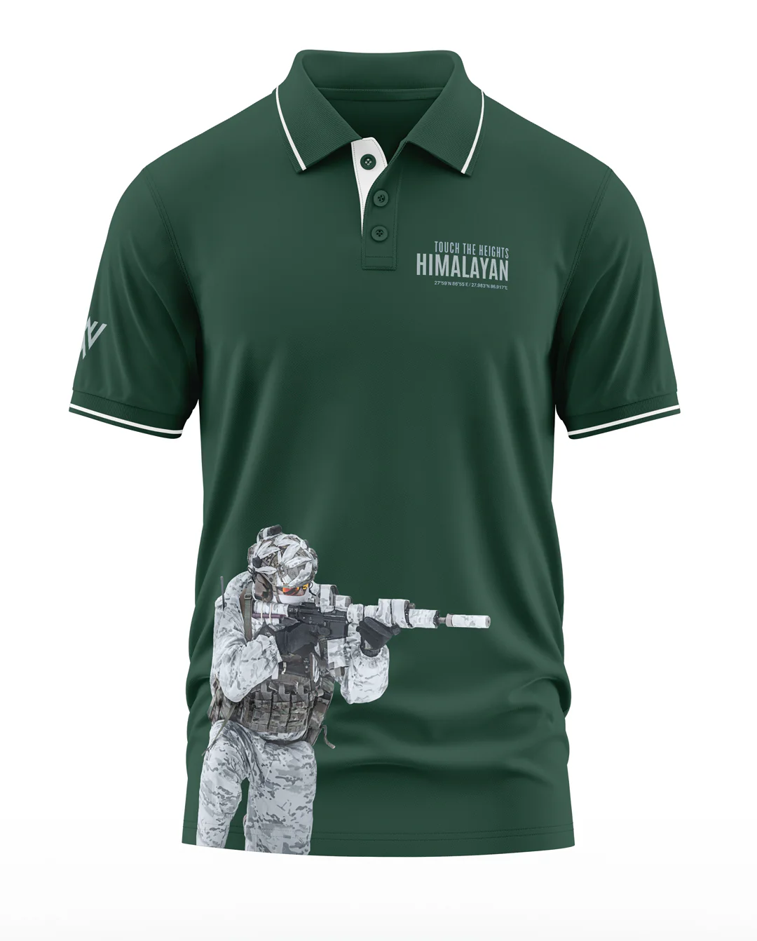 Himalayan Polo Collar T-Shirt - Image 2