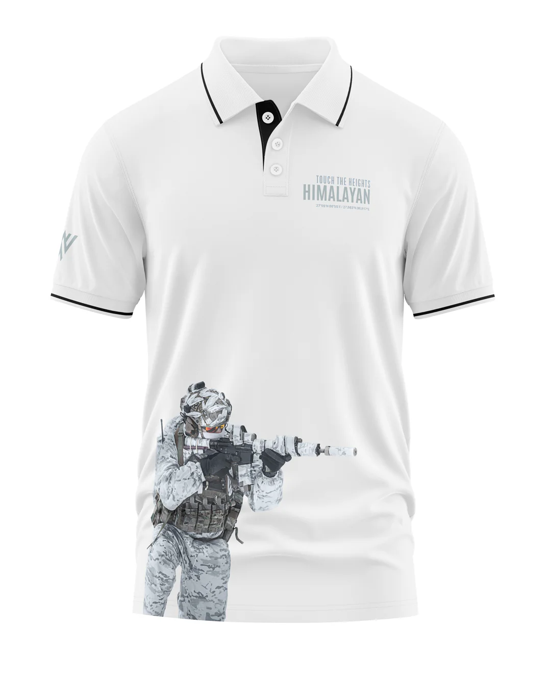 Himalayan Polo Collar T-Shirt - Image 4