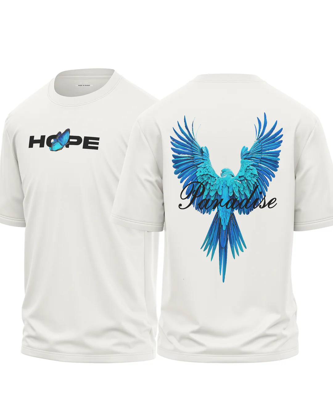 Hope Paradise Bird Oversized T-Shirt - Image 7