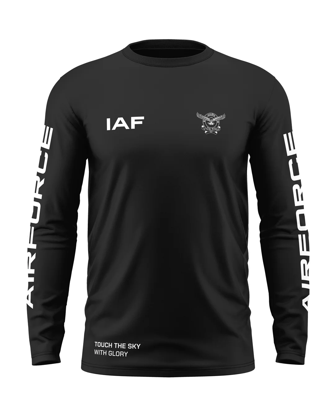 IAF Airforce Cotton Full Sleeve T-shirt - Image 2
