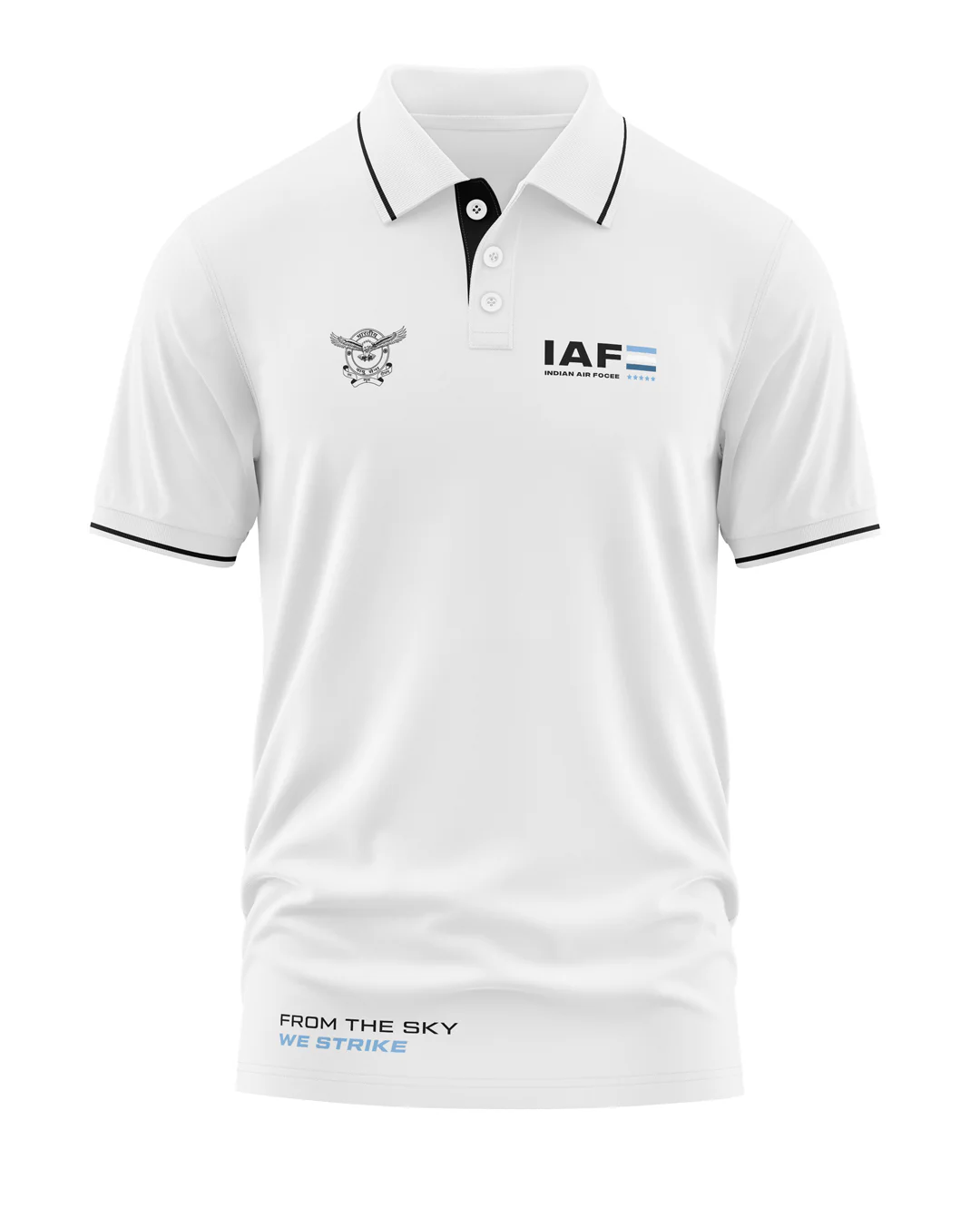 IAF From The Sky Polo Collar T-Shirt