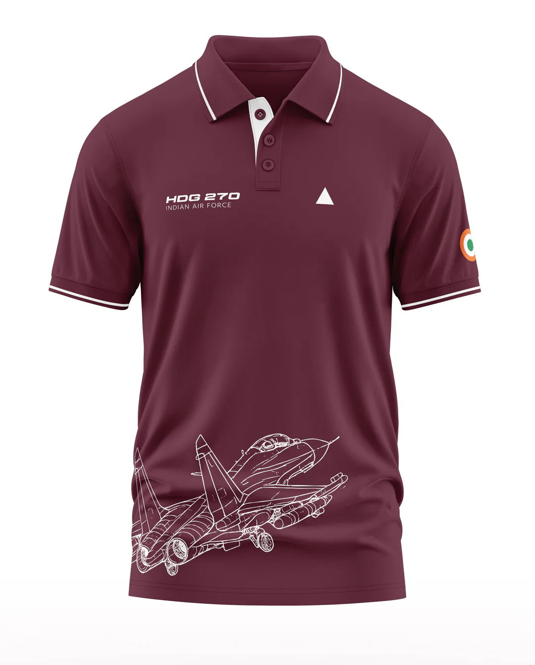 IAF HDG 270 Polo Collar T-Shirt - Image 5