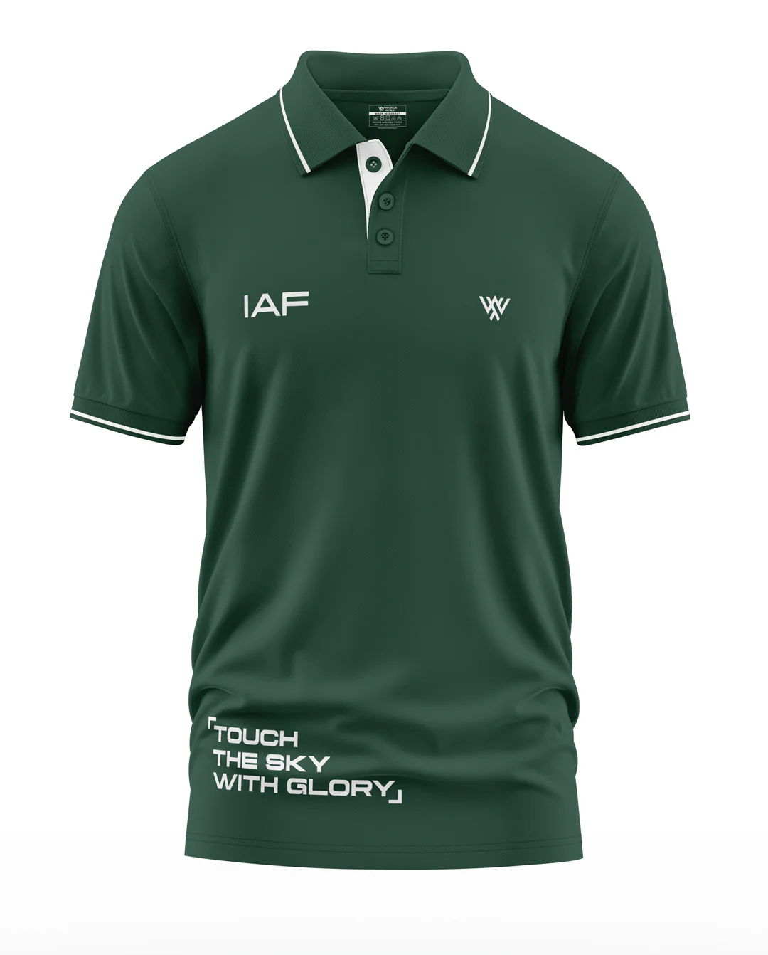 Iaf Touch The Sky Polo Collar T-Shirt - Image 3