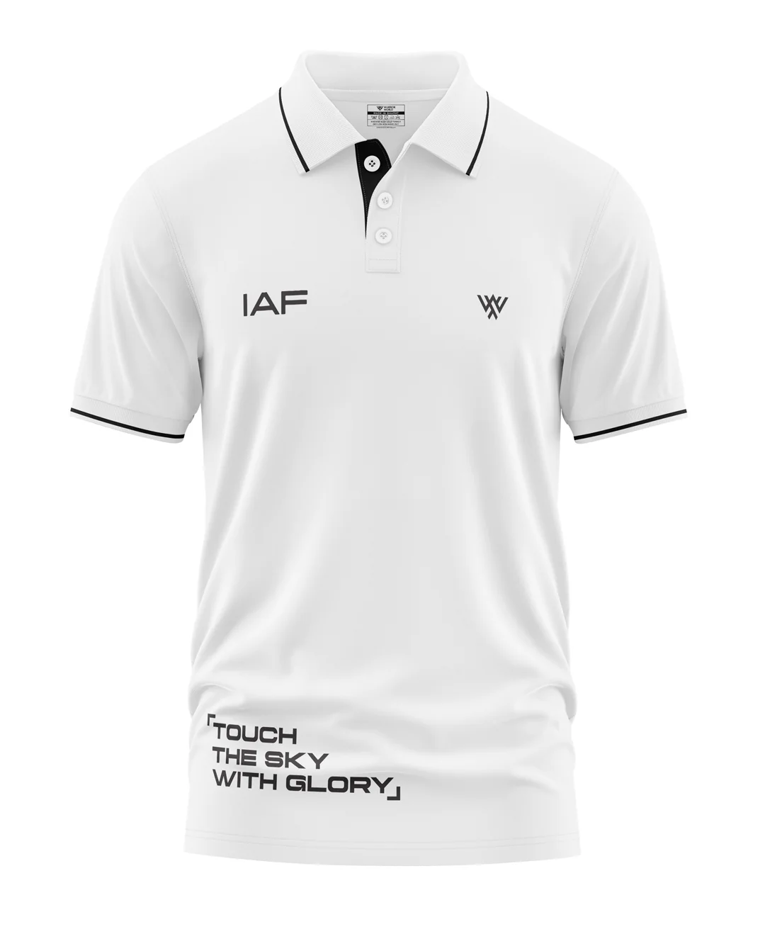 Iaf Touch The Sky Polo Collar T-Shirt - Image 4