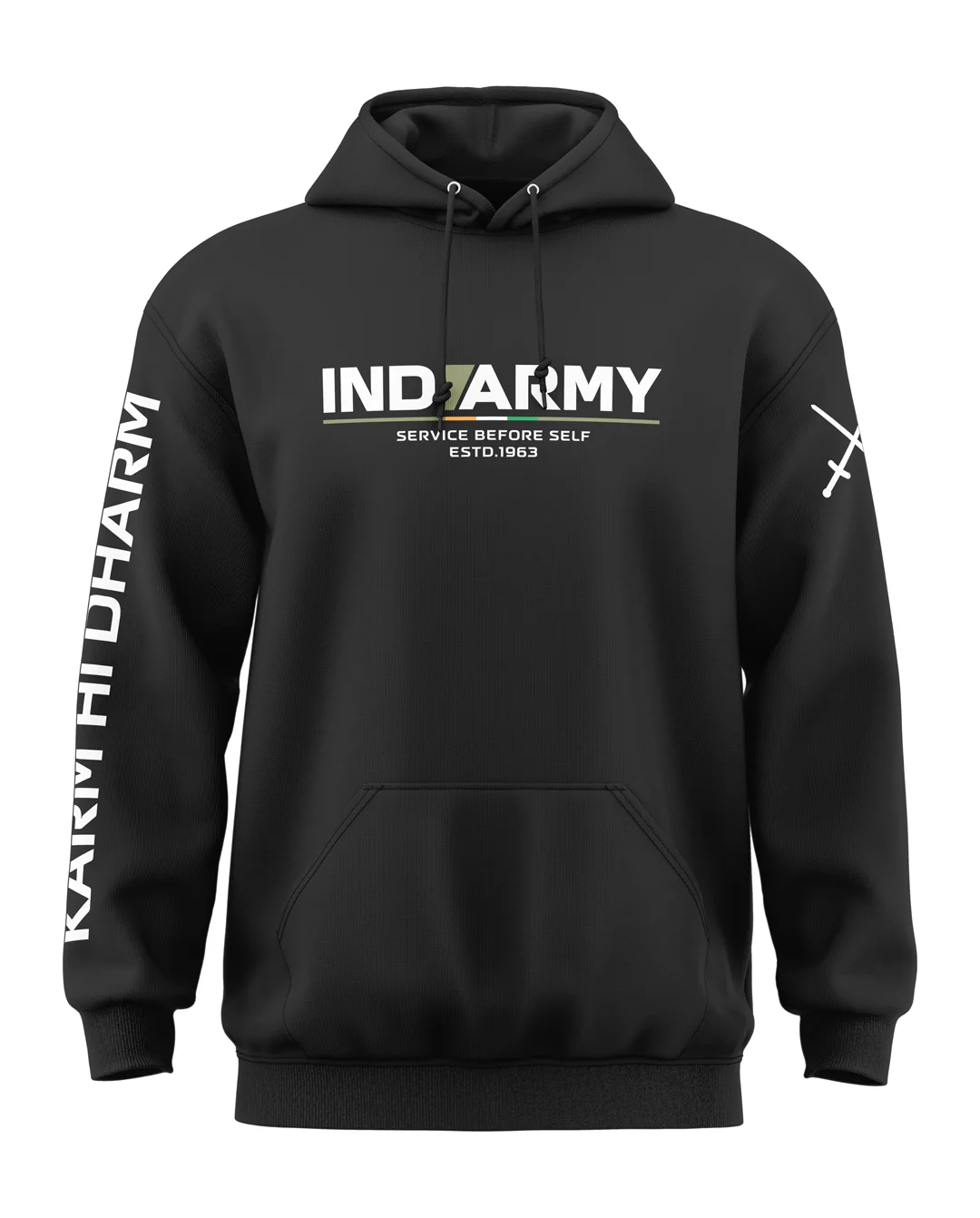 Ind Army Classic Hoodie - Image 2