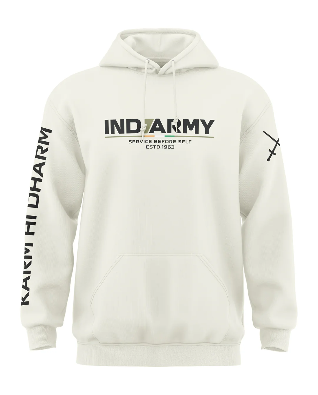 Ind Army Classic Hoodie - Image 3