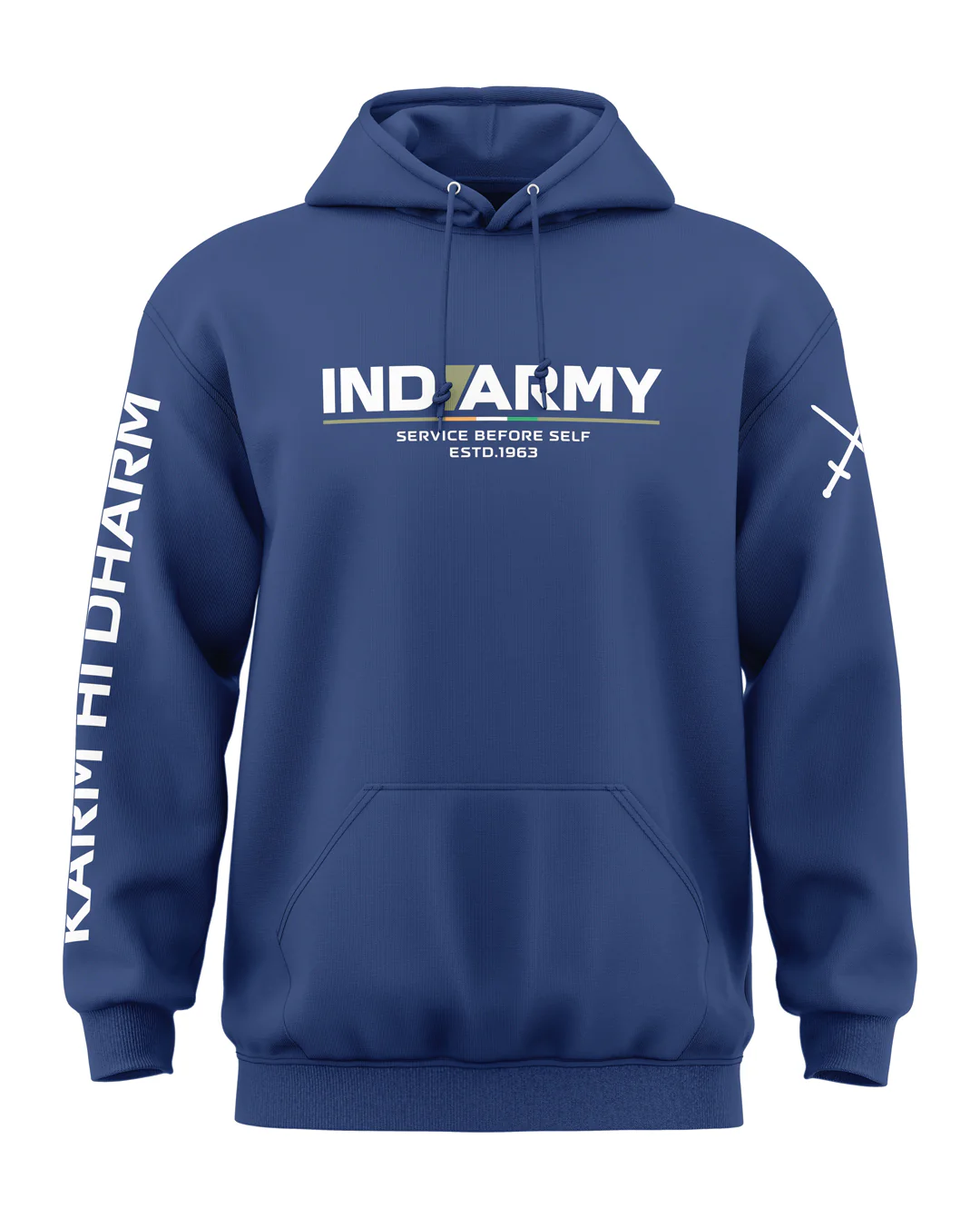 Ind Army Classic Hoodie - Image 4