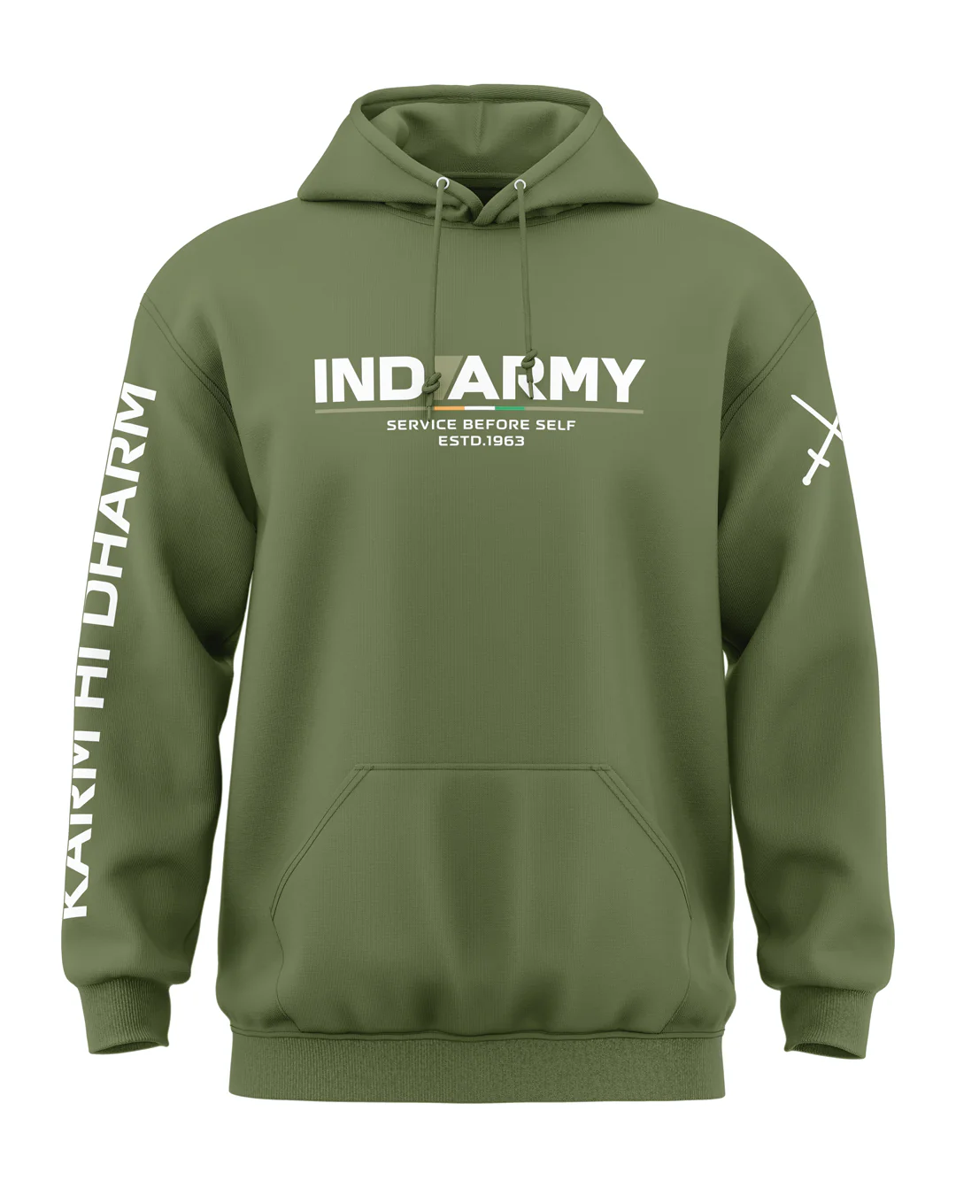 Ind Army Classic Hoodie - Image 5