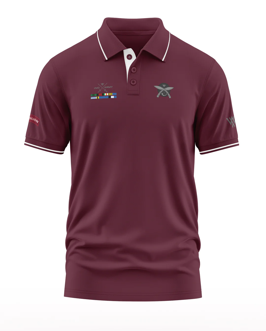 Ind Army Garud Polo Collar T-Shirt - Image 5
