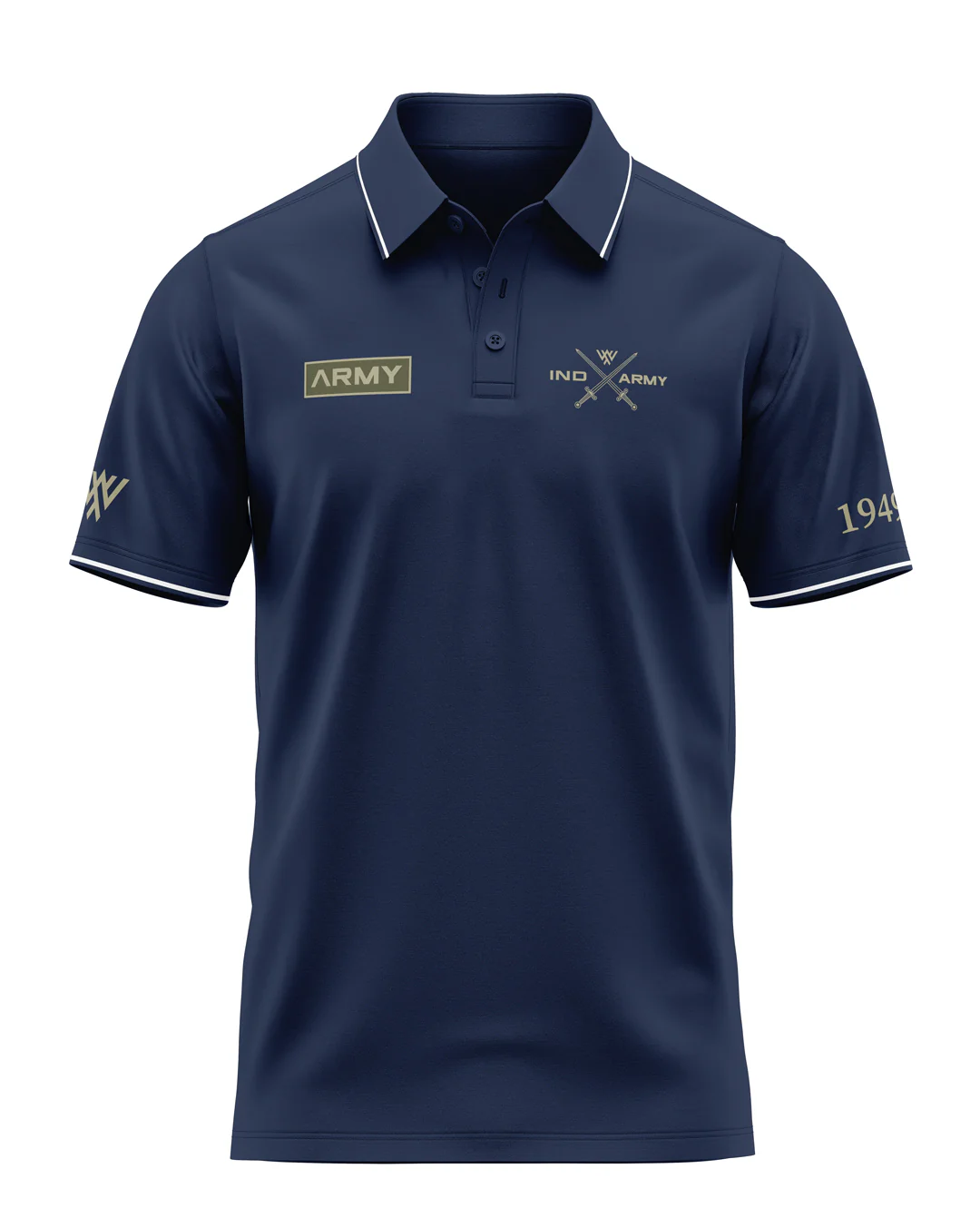 Ind Army Prime Polo T-Shirt - Image 3