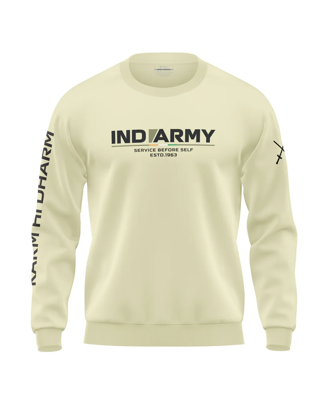 Ind Army Soft Cotton Sweatshirt - Image 3