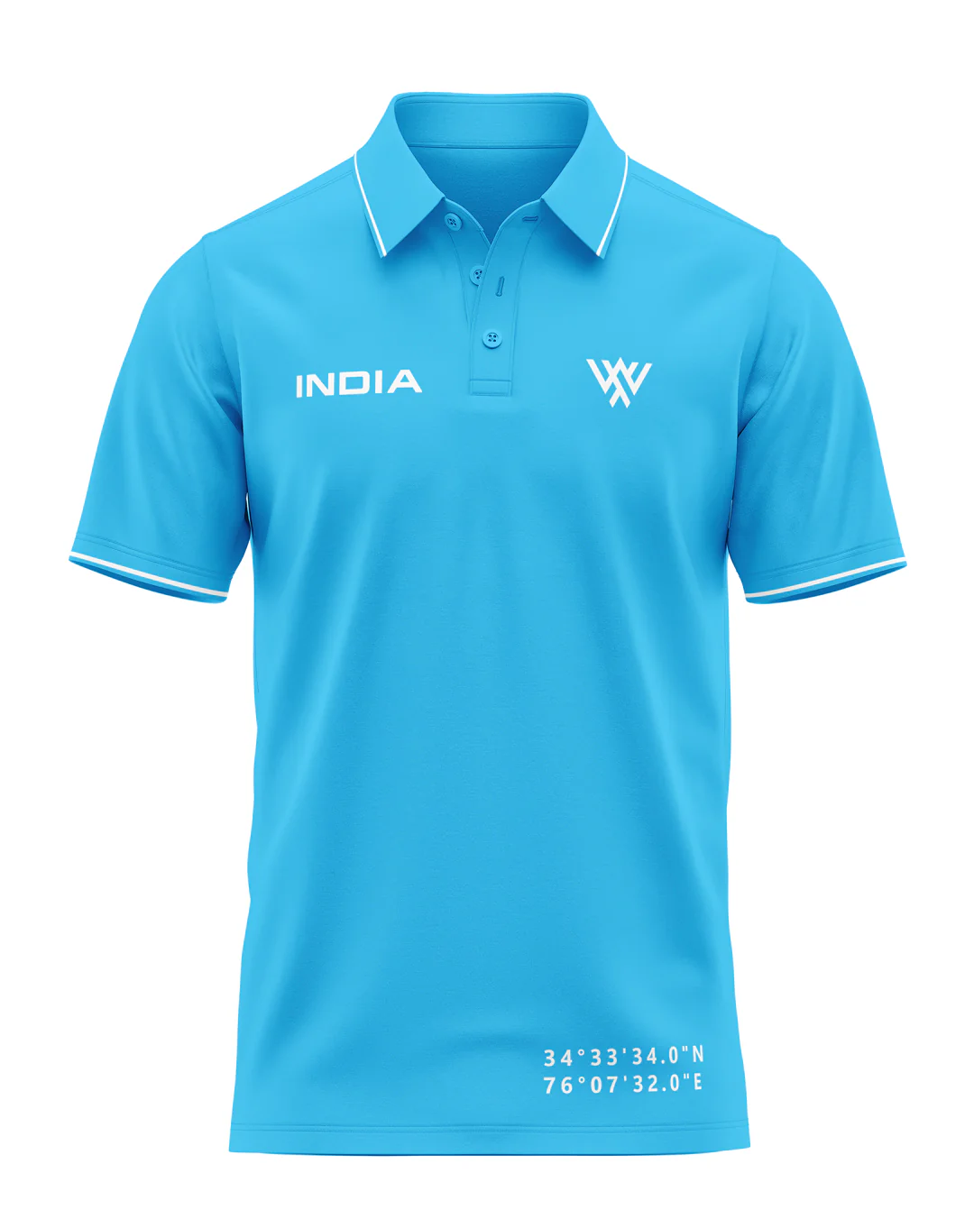 India Coordinates Prime Polo T-Shirt - Image 5