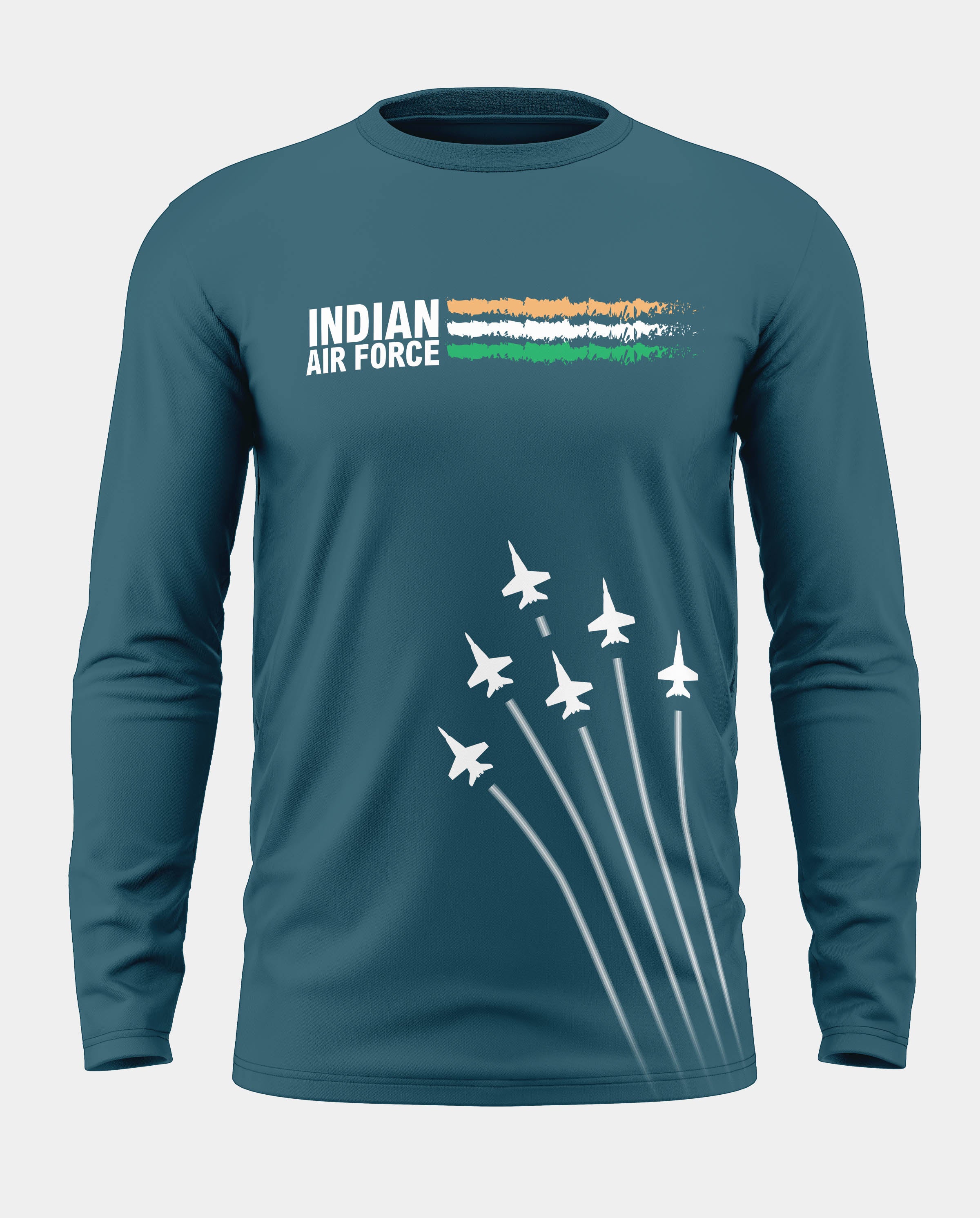 Indian air force Cotton Full Sleeve T-shirt - Image 3