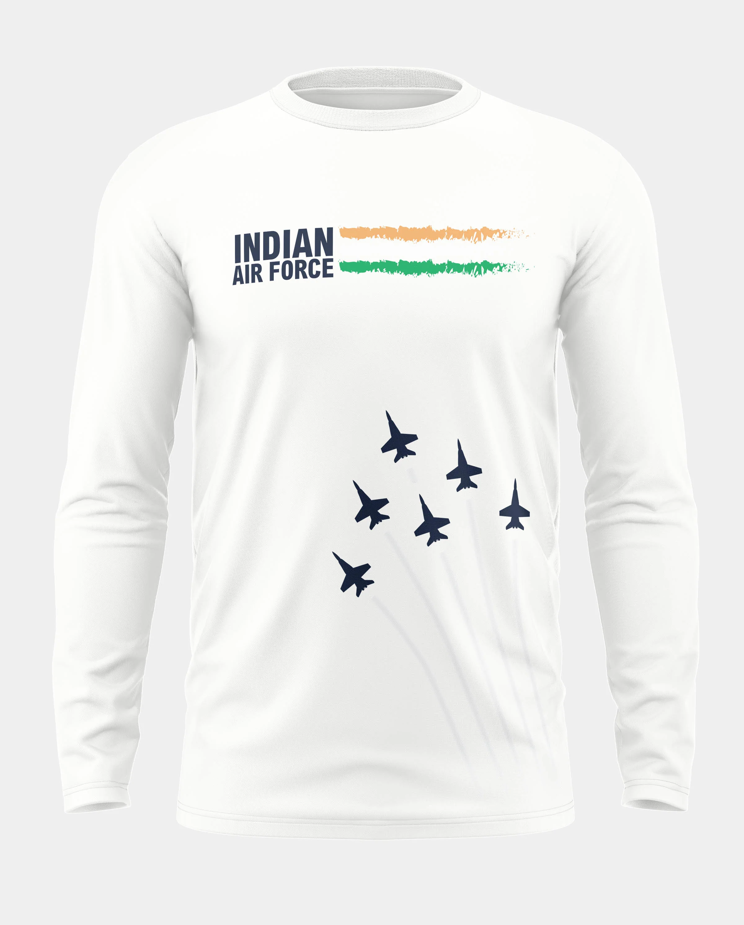Indian air force Cotton Full Sleeve T-shirt - Image 6