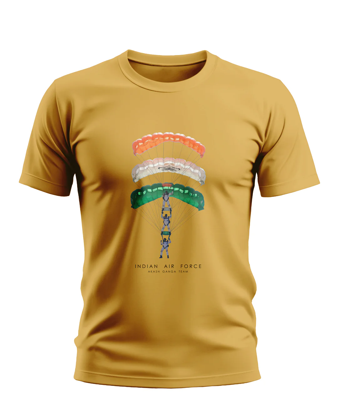 Indian Airforce Ganga Team Soft Cotton T-shirt - Image 6
