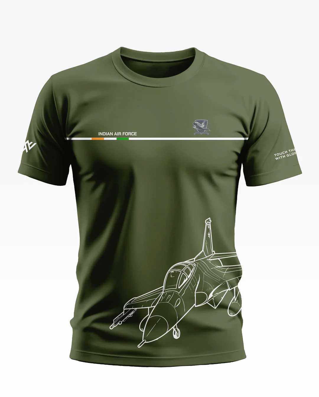 Indian Airforce pride Soft Cotton T-shirt - Image 4