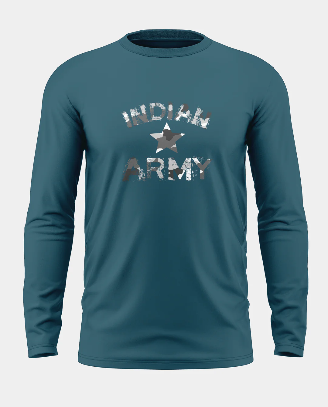 Indian Army Pride Cotton Full Sleeve T-shirt - Image 2