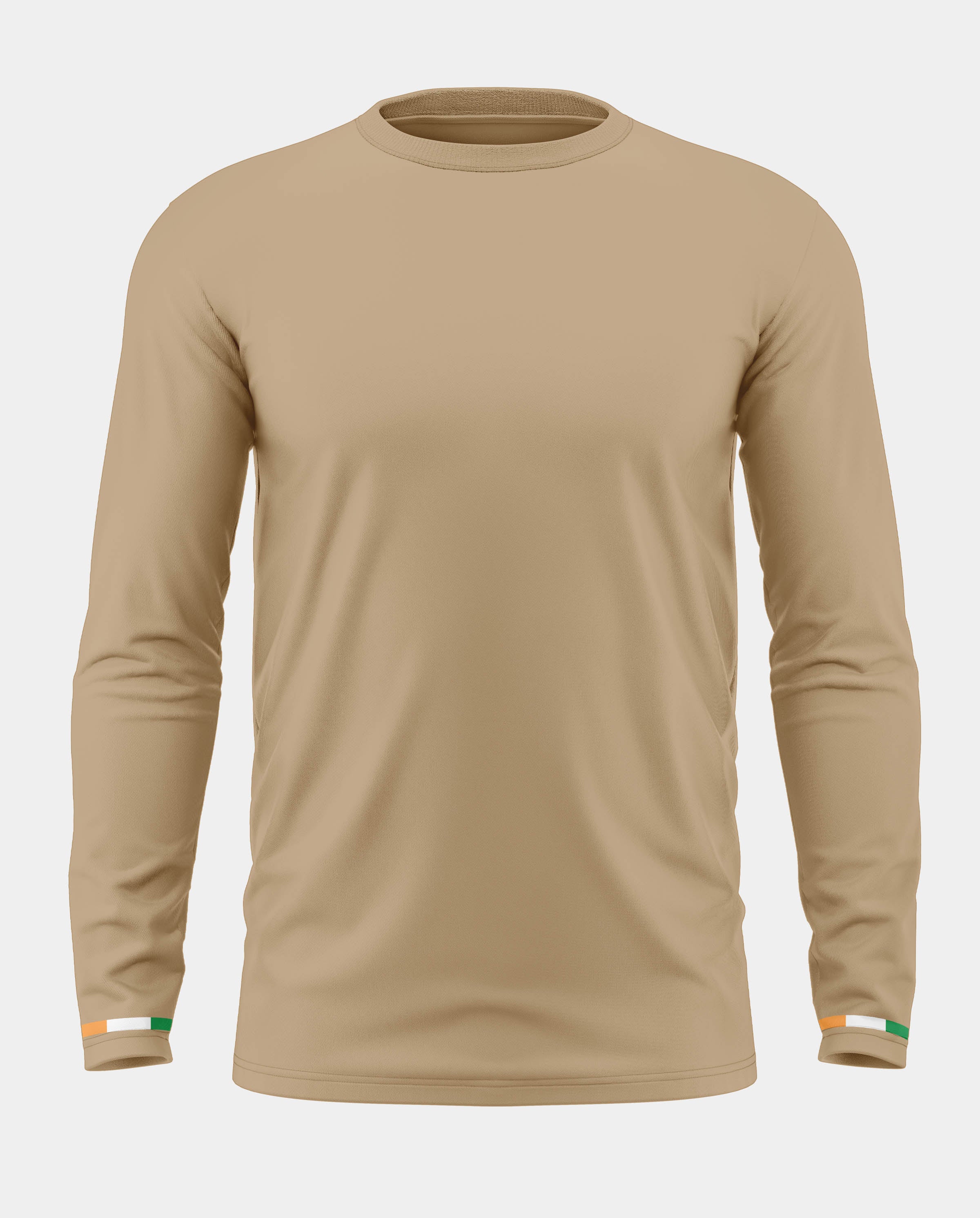 Indian Flag Stripe Cotton Full Sleeve T-shirt - Image 5
