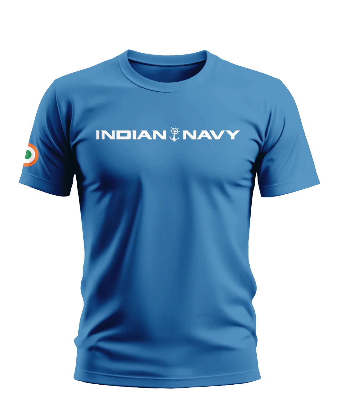Indian Navy Anchor Soft Cotton T-shirt - Image 4