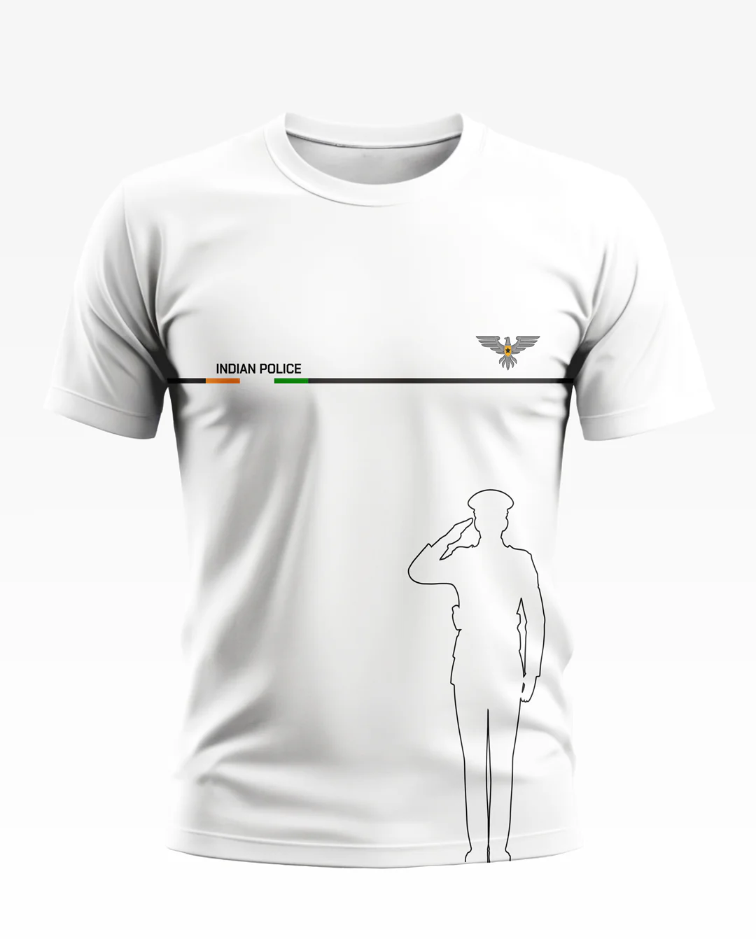 Indian Police Soft Cotton T-shirt - Image 5