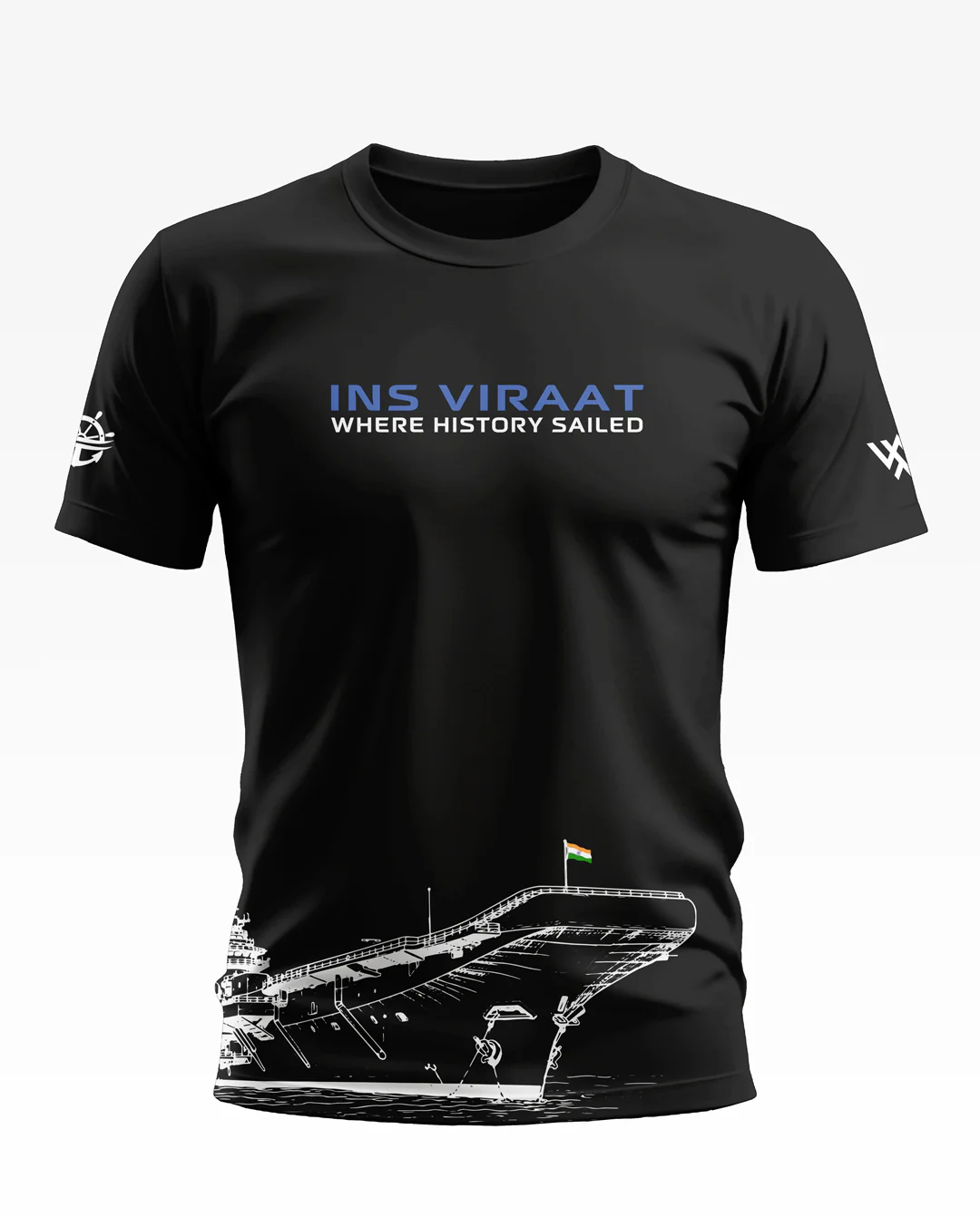 INS Viraat Soft Cotton T-shirt - Image 2