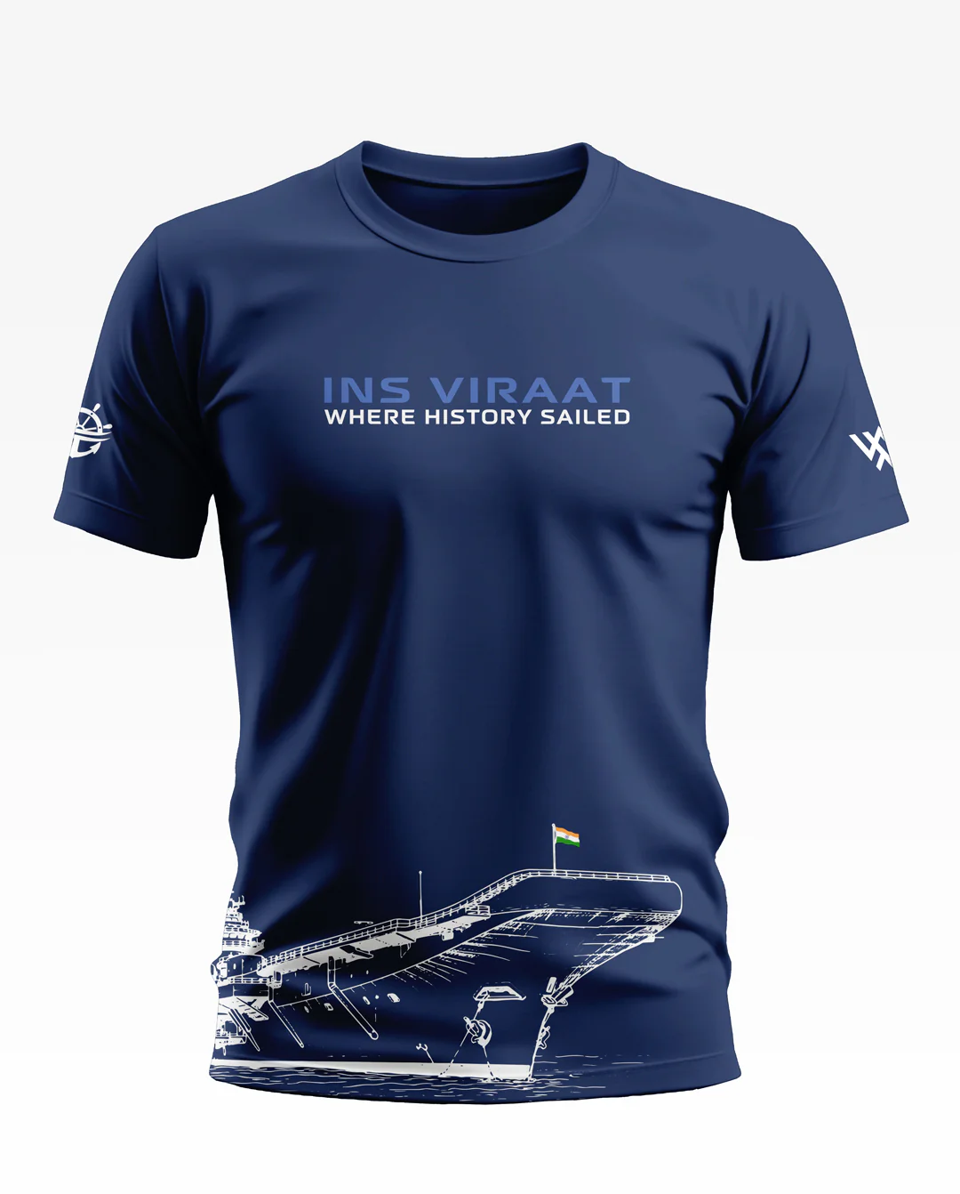 INS Viraat Soft Cotton T-shirt - Image 3