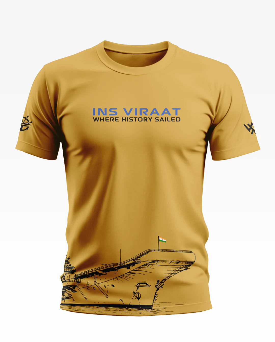 INS Viraat Soft Cotton T-shirt - Image 4
