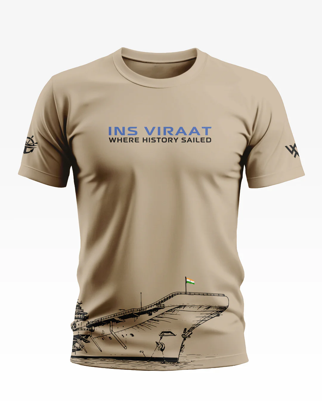 INS Viraat Soft Cotton T-shirt - Image 5