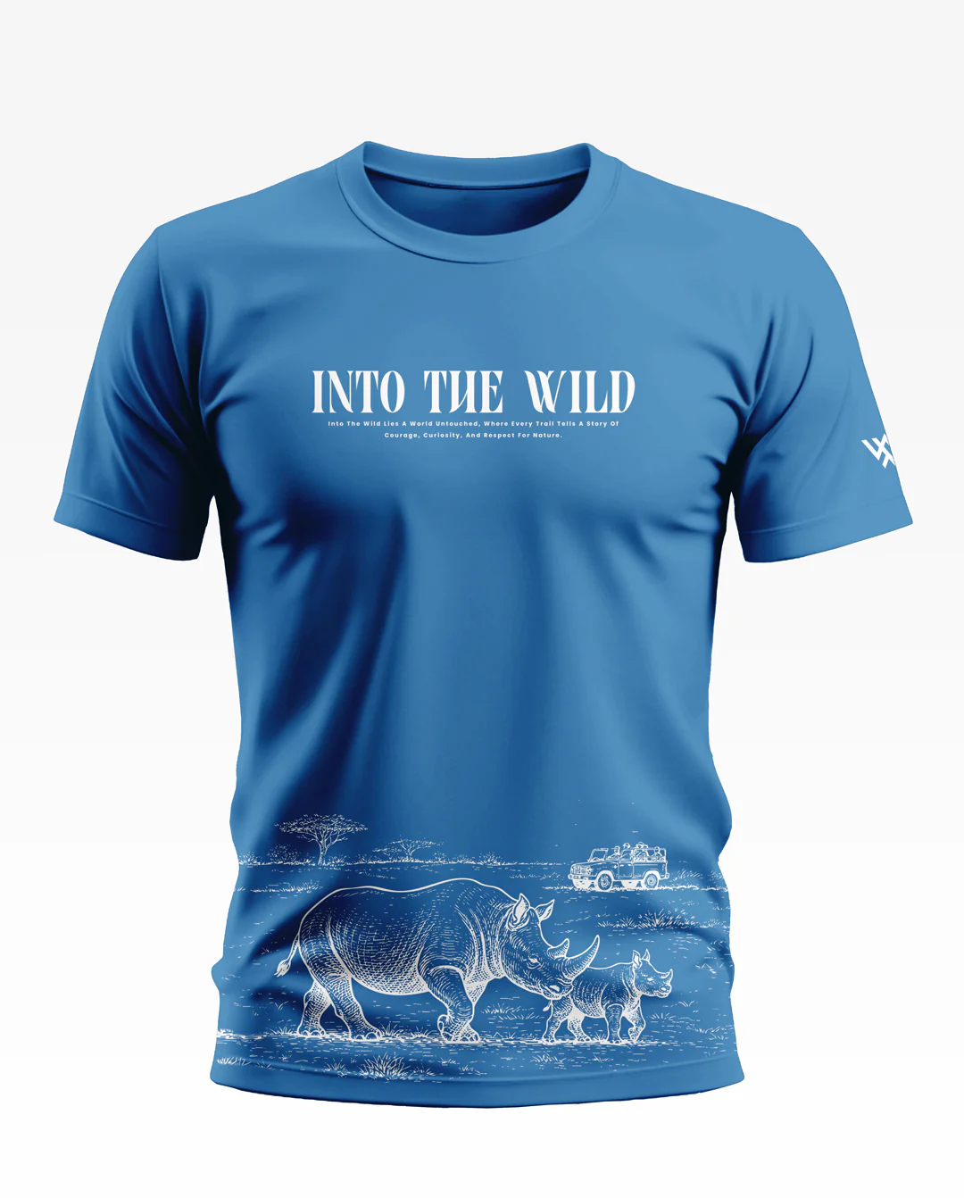 Into The Wild lies A World Cotton T-shirt - Image 3