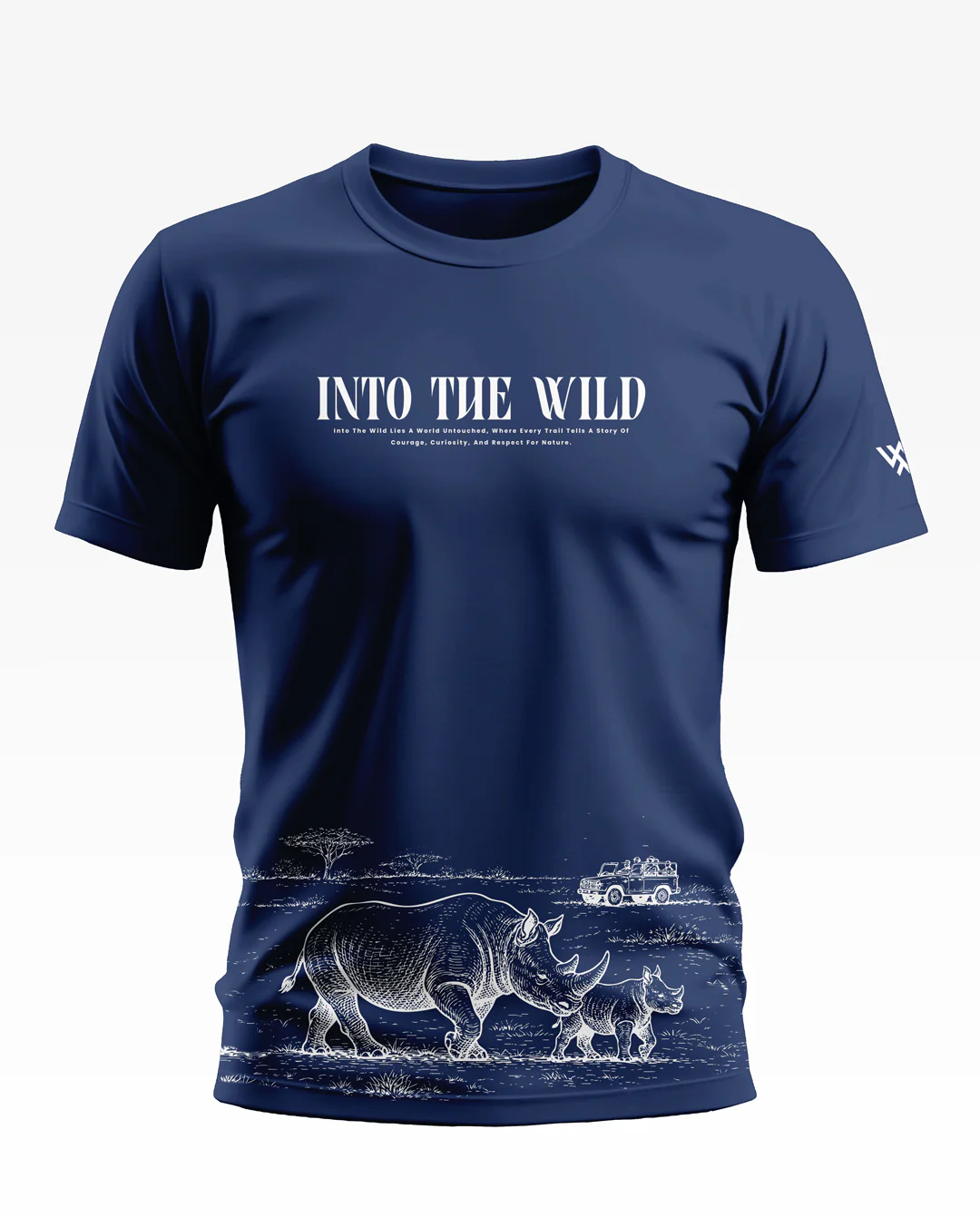 Into The Wild lies A World Cotton T-shirt - Image 5