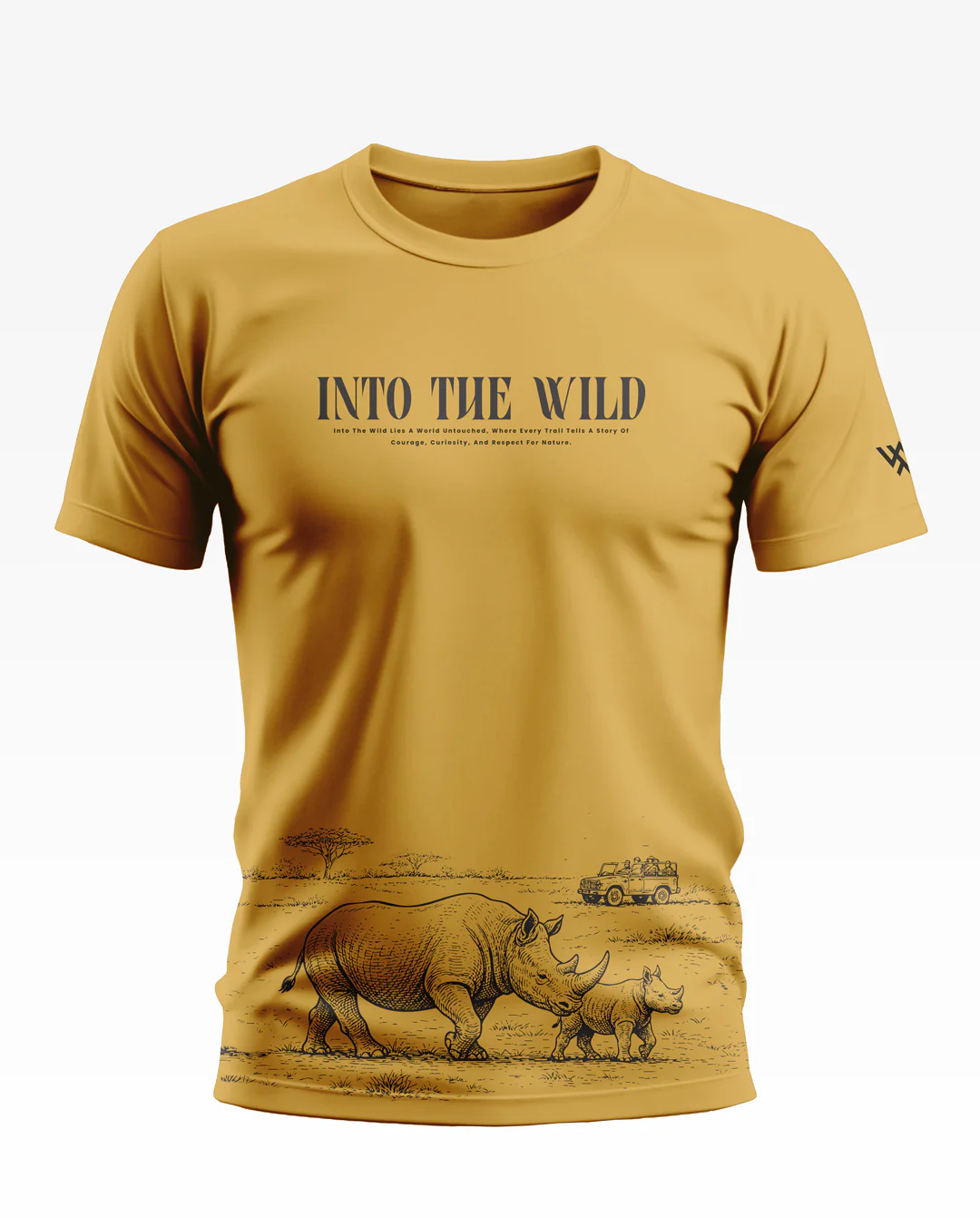 Into The Wild lies A World Cotton T-shirt - Image 6
