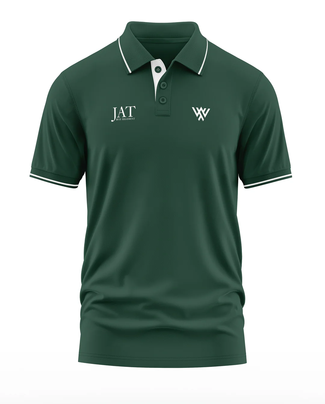 Jat Regimant Polo Collar T-Shirt - Image 3