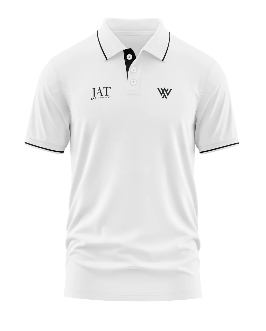 Jat Regimant Polo Collar T-Shirt - Image 4