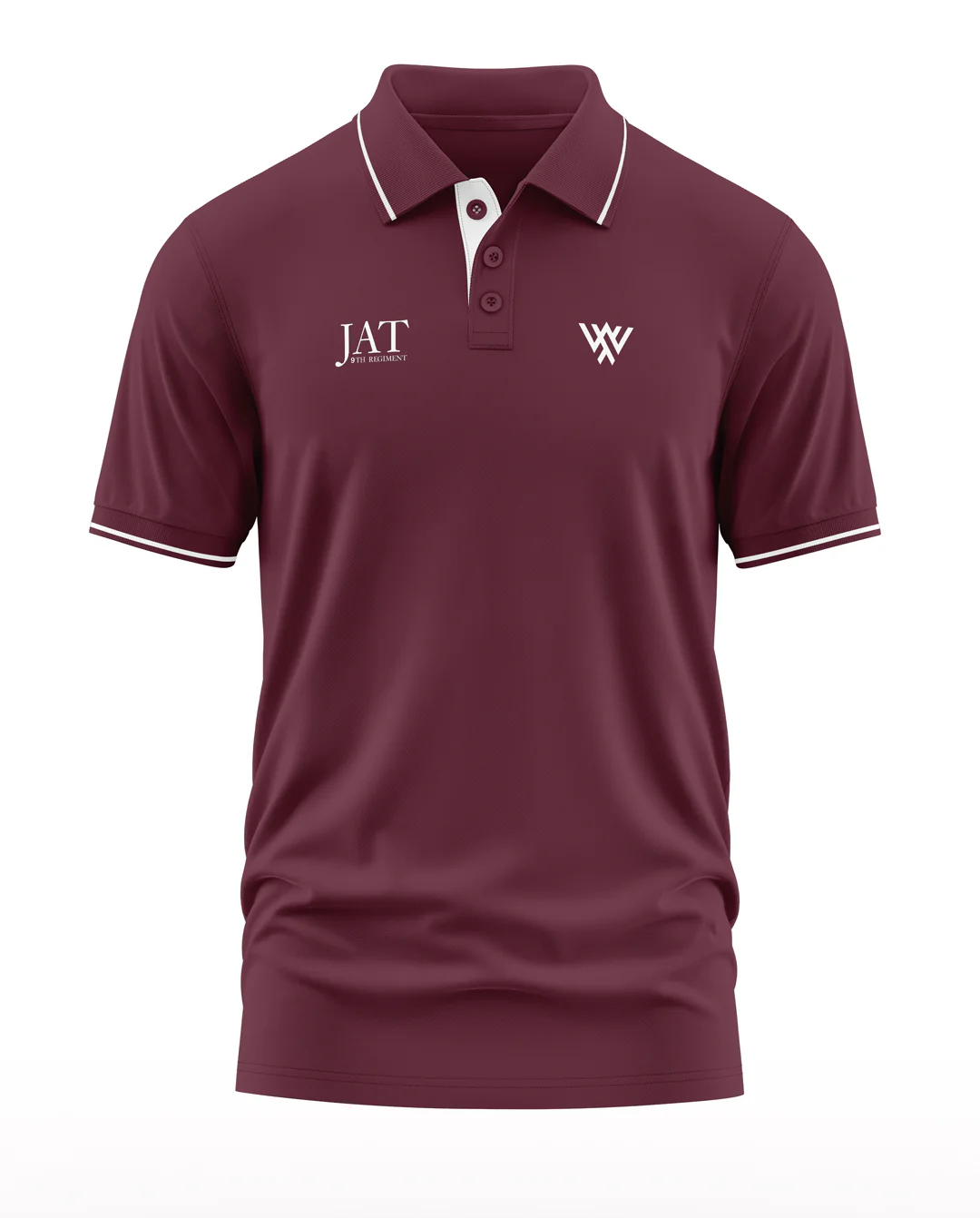 Jat Regimant Polo Collar T-Shirt - Image 5