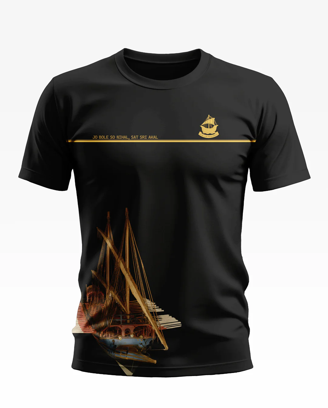 Jo Bole So Nihal, Sat Sri Akal Soft Cotton T-shirt