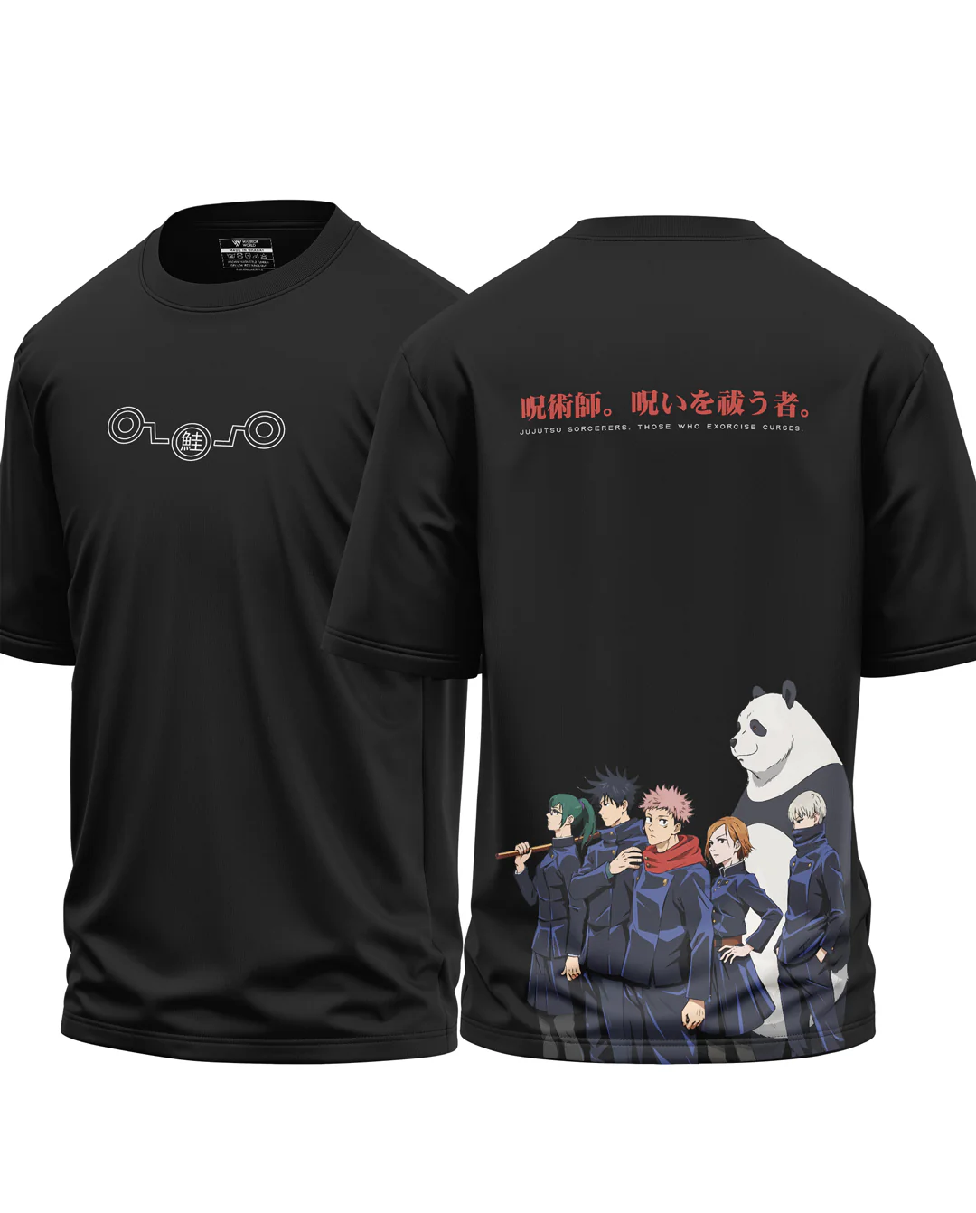 Jujutsu Sorcerers Cotton Oversized T-shirt - Image 2