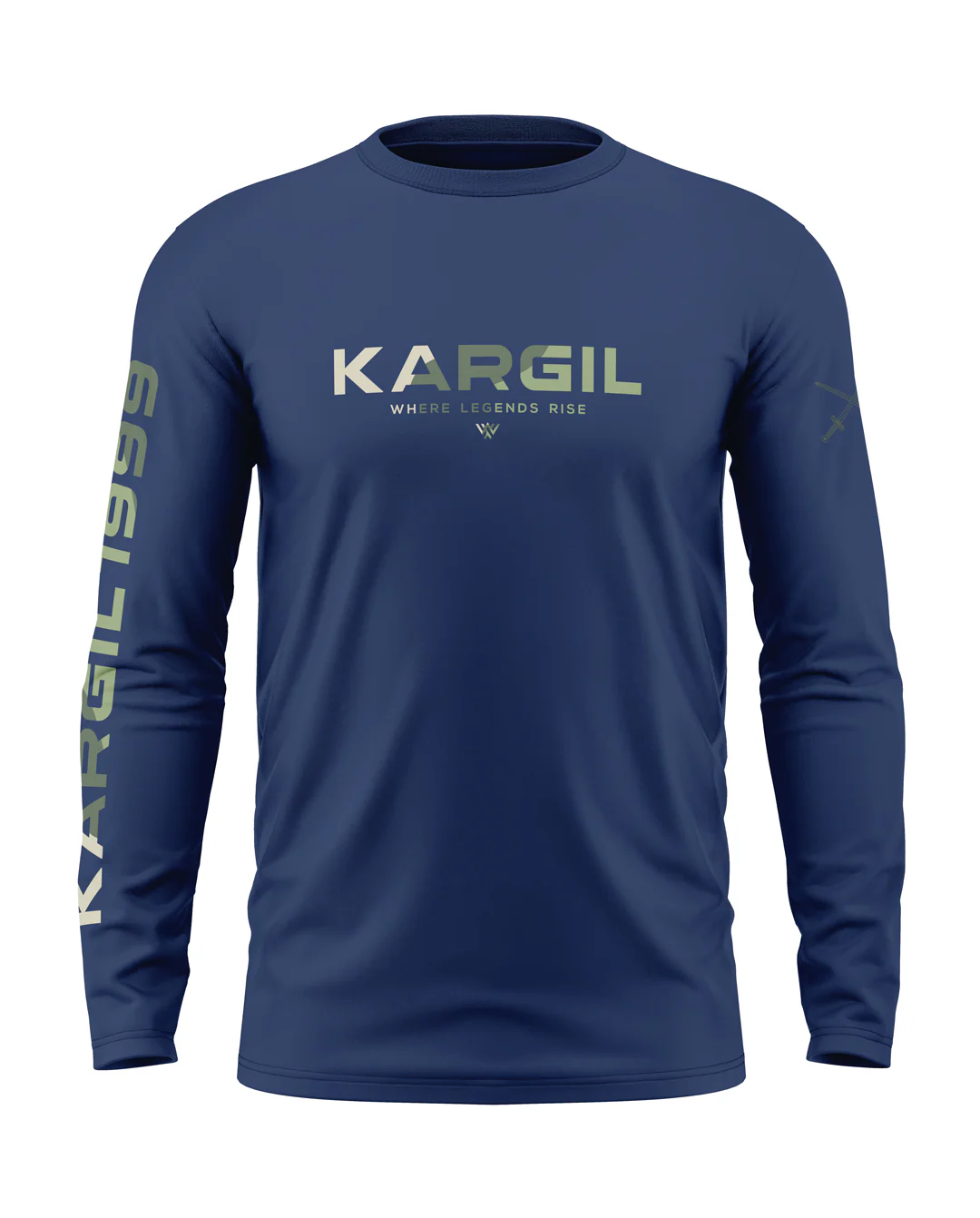 Kargil 1999 Cotton Full Sleeve T-shirt - Image 3