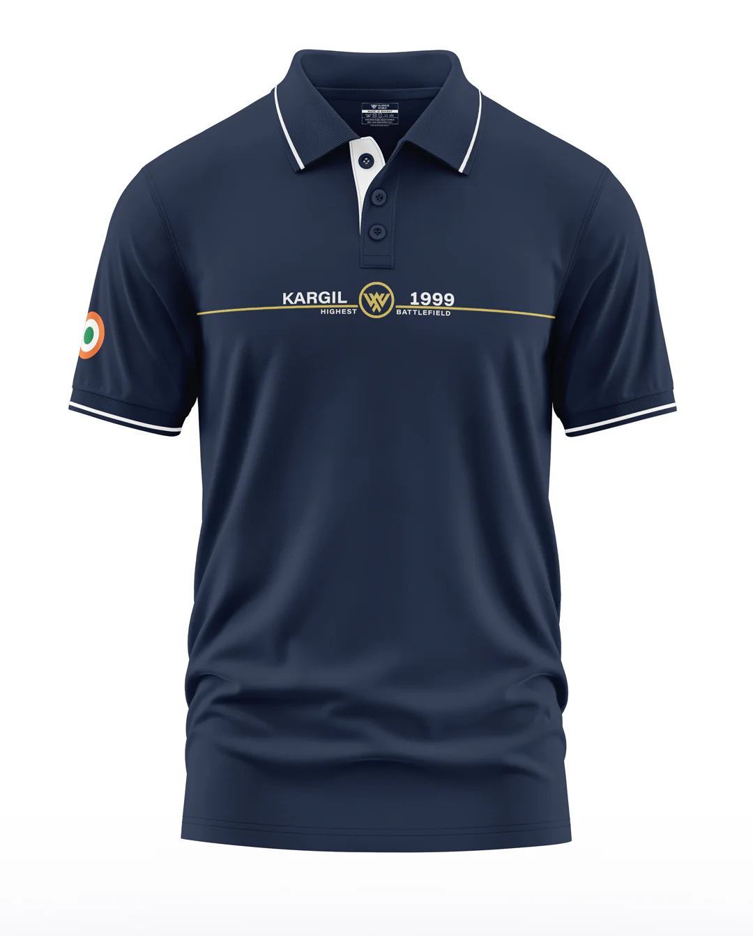Kargil 1999 Polo Collar T-Shirt - Image 4