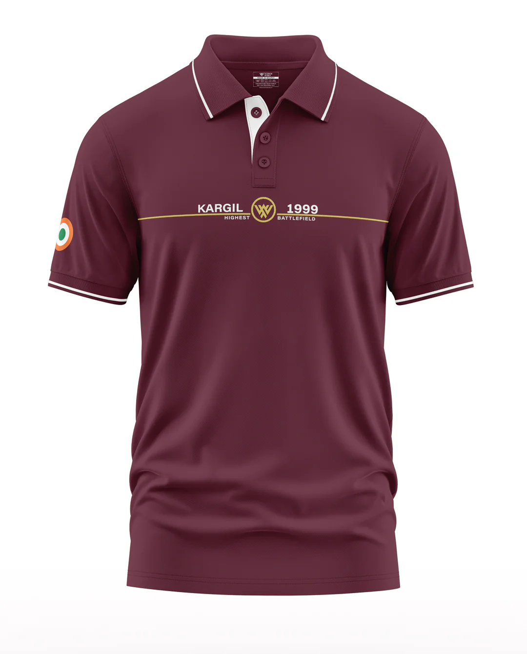 Kargil 1999 Polo Collar T-Shirt - Image 5