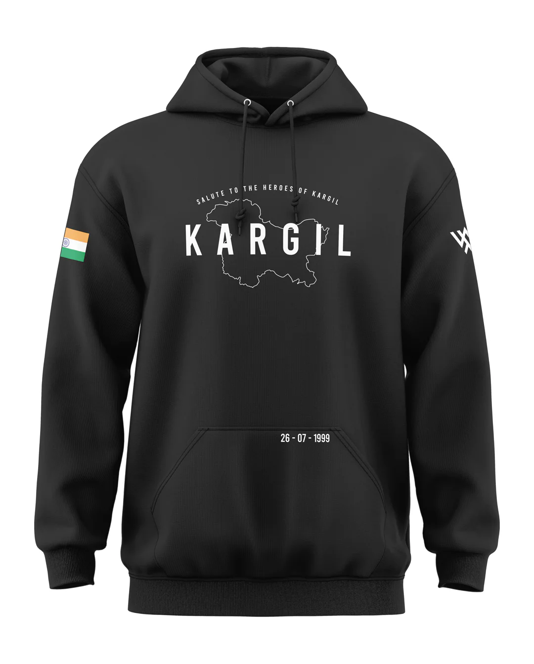 kargil Salute Classic Hoodie - Image 2