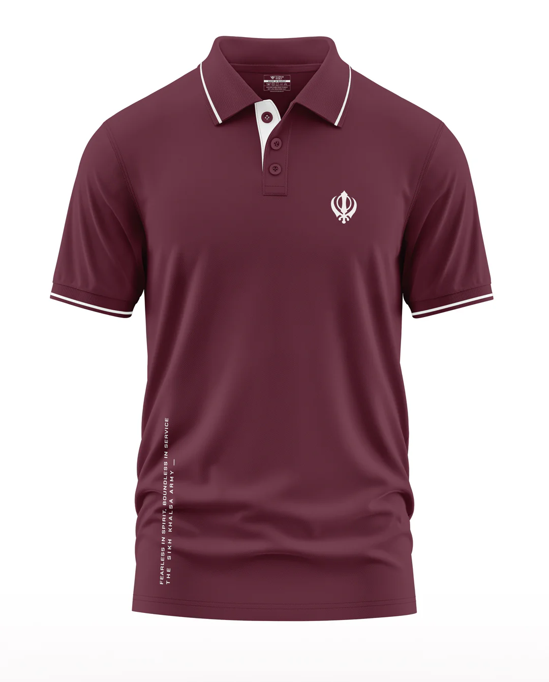 Khanda Polo Collar T-Shirt - Image 5