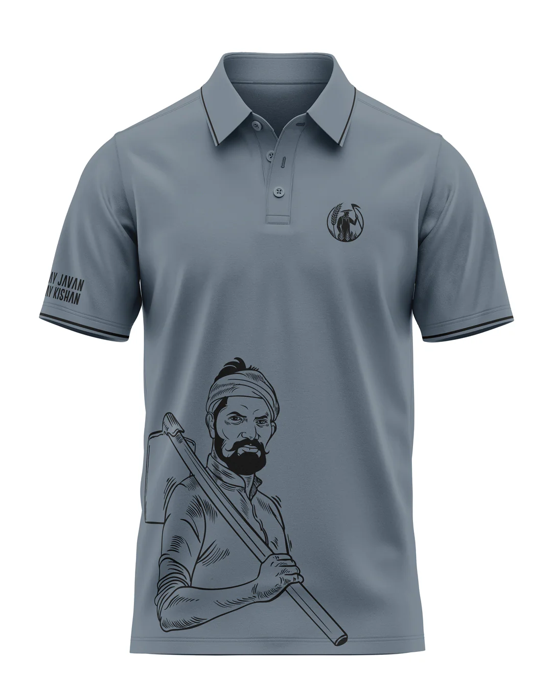 Kisan Prime Polo T-Shirt - Image 3